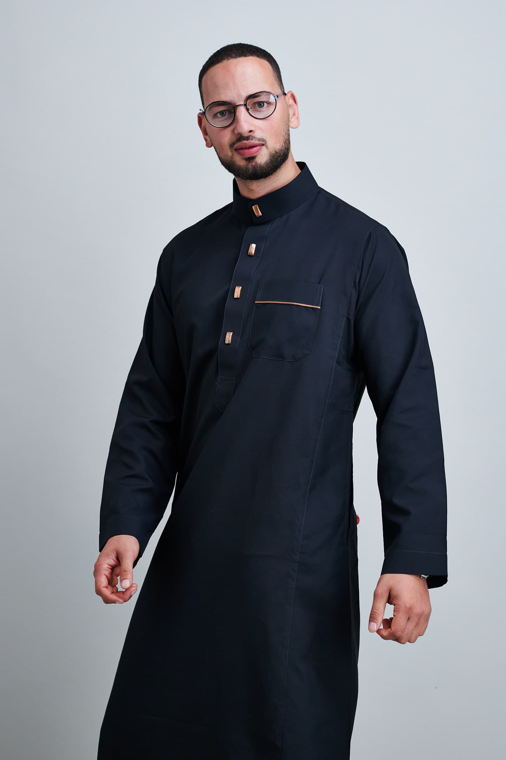 Jubbah Jubba Thobe Thoab Kaftan Kaudura Qamees  Boys Children  Saudi Style - image 4