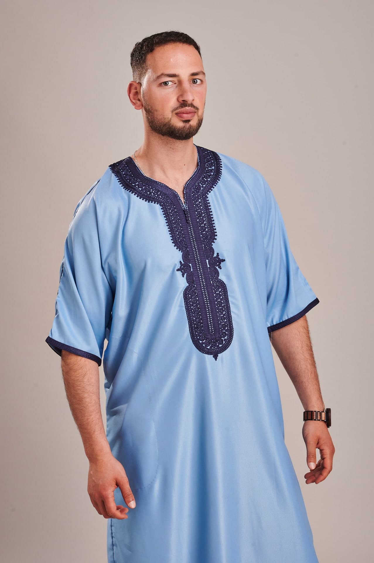 Jubbah Jubba Thobe Thoab Kaftan Kaudura Qamees Men Boys Saudi Style