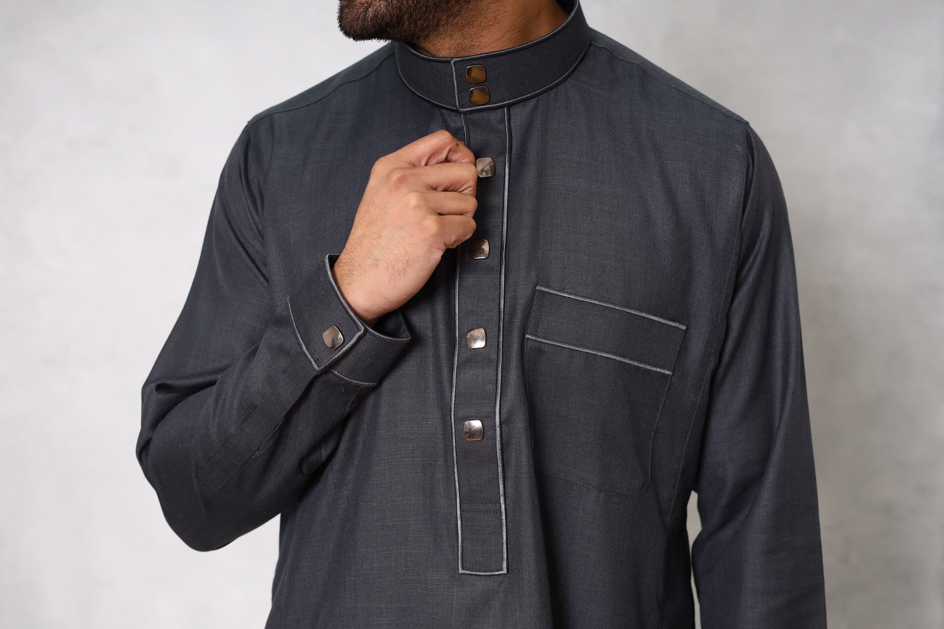 Thobe Thoab Jubbah Jubba Kaftan Kaudura Qamees Men Saudi Style