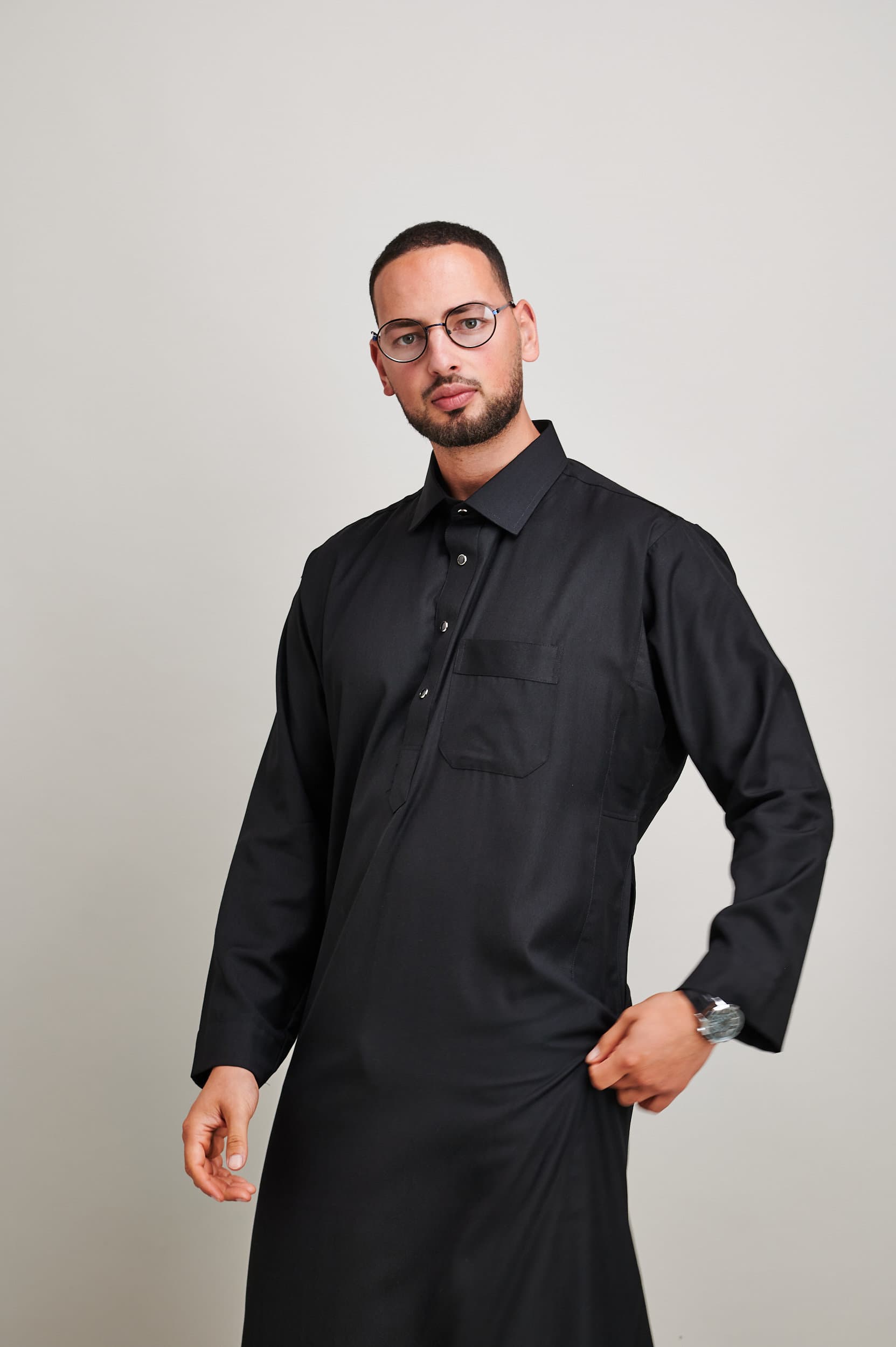 Jubbah Jubba Thobe Thoab Kaftan Kaudura Qamees Kids Boys Children Saudi Style