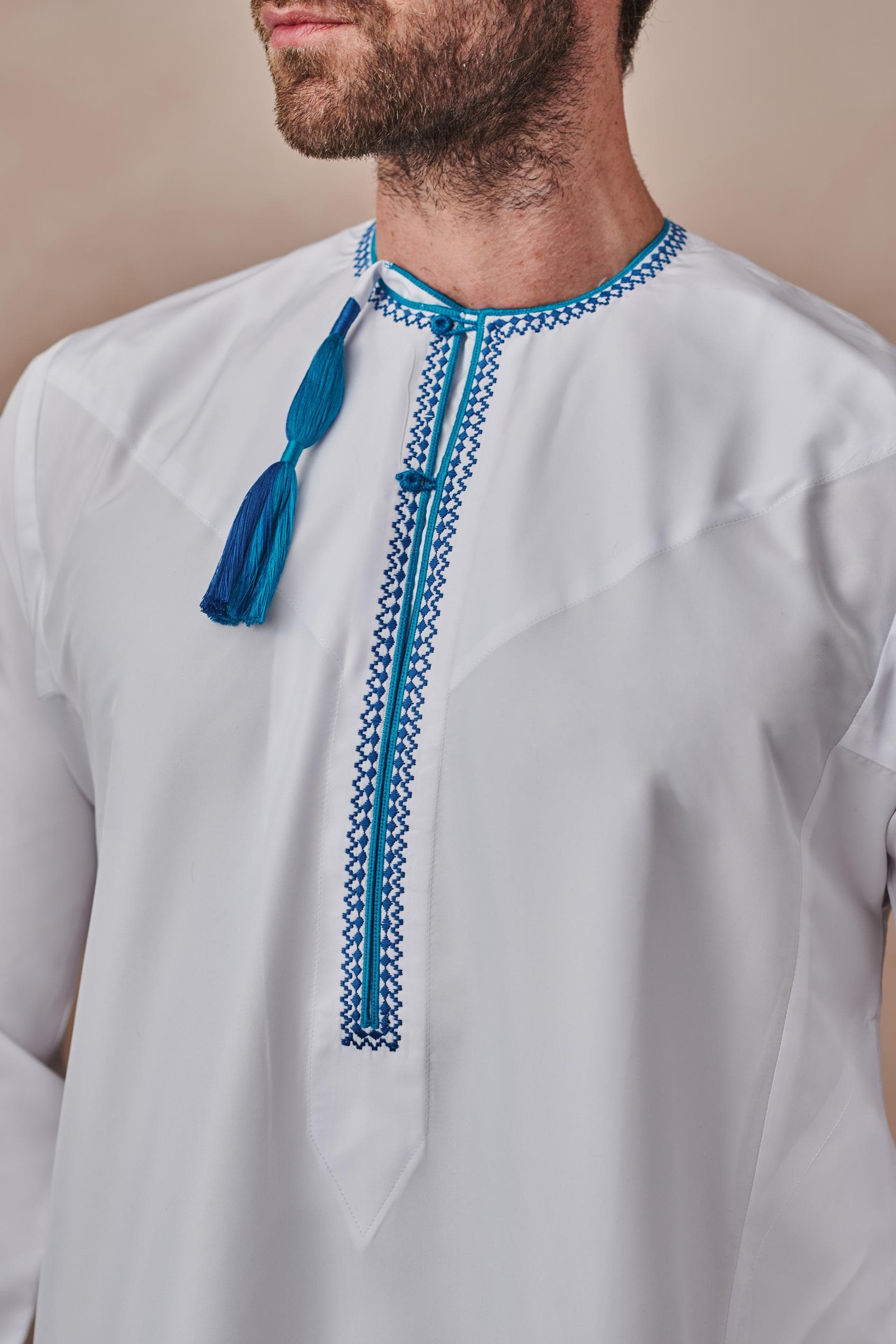 Jubbah Jubba Thobe Thoab Kaftan Kaudura Qamees Men Boys Saudi Style