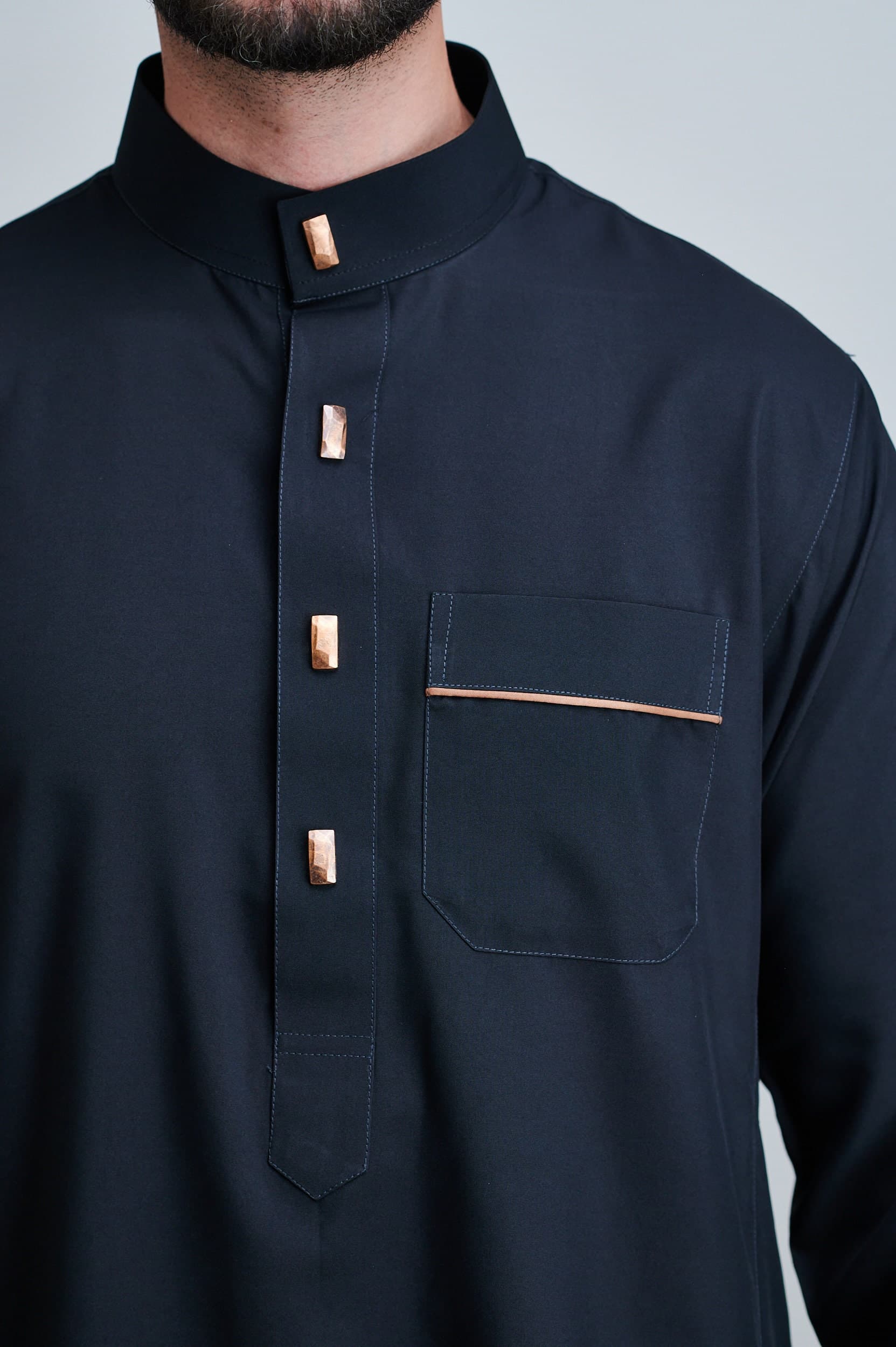 Jubbah Jubba Thobe Thoab Kaftan Kaudura Qamees  Boys Children  Saudi Style - image 3