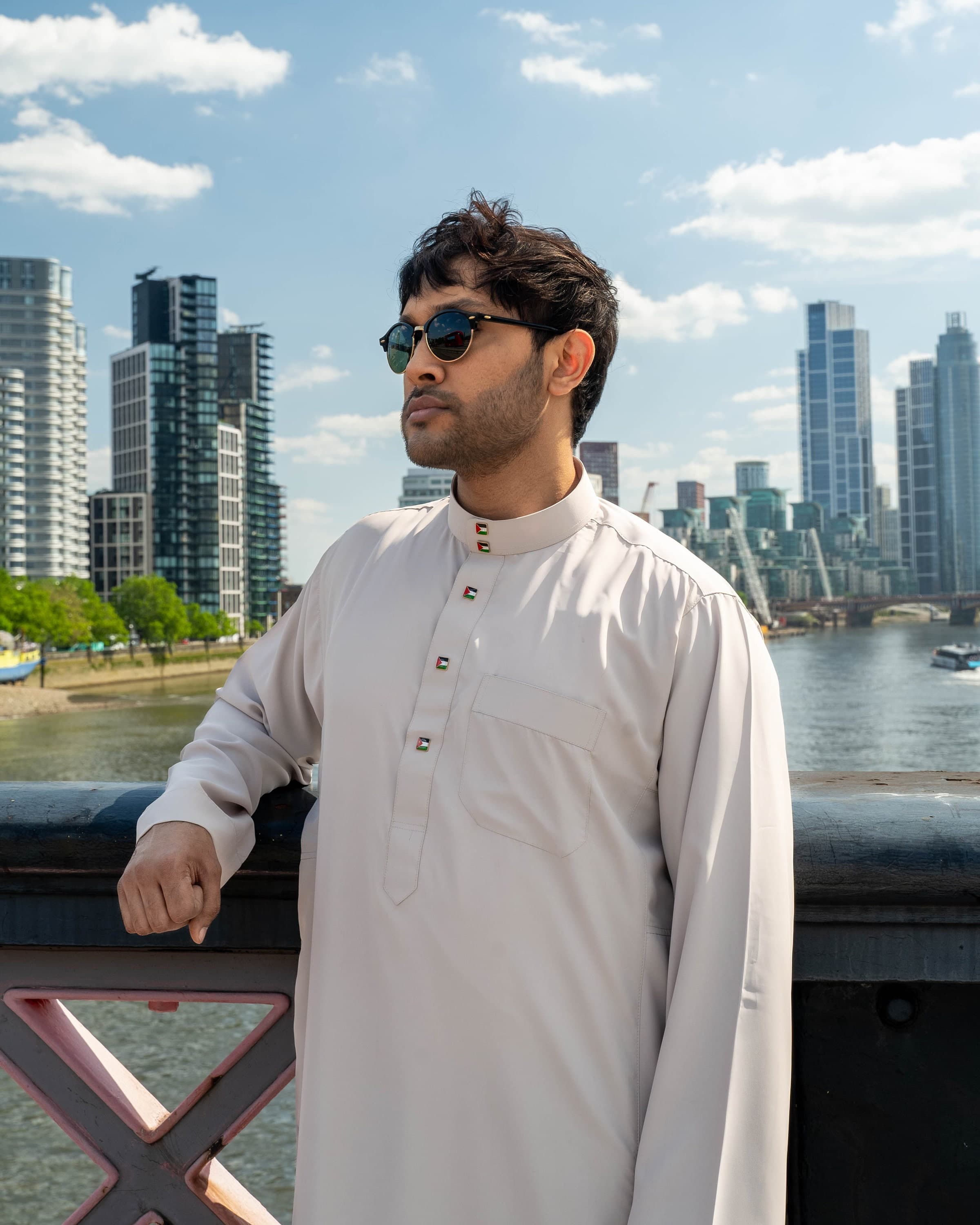 Thobe mens thobe Jubbah Jubba Keffiyah Kaudura Qamees Saudi Style