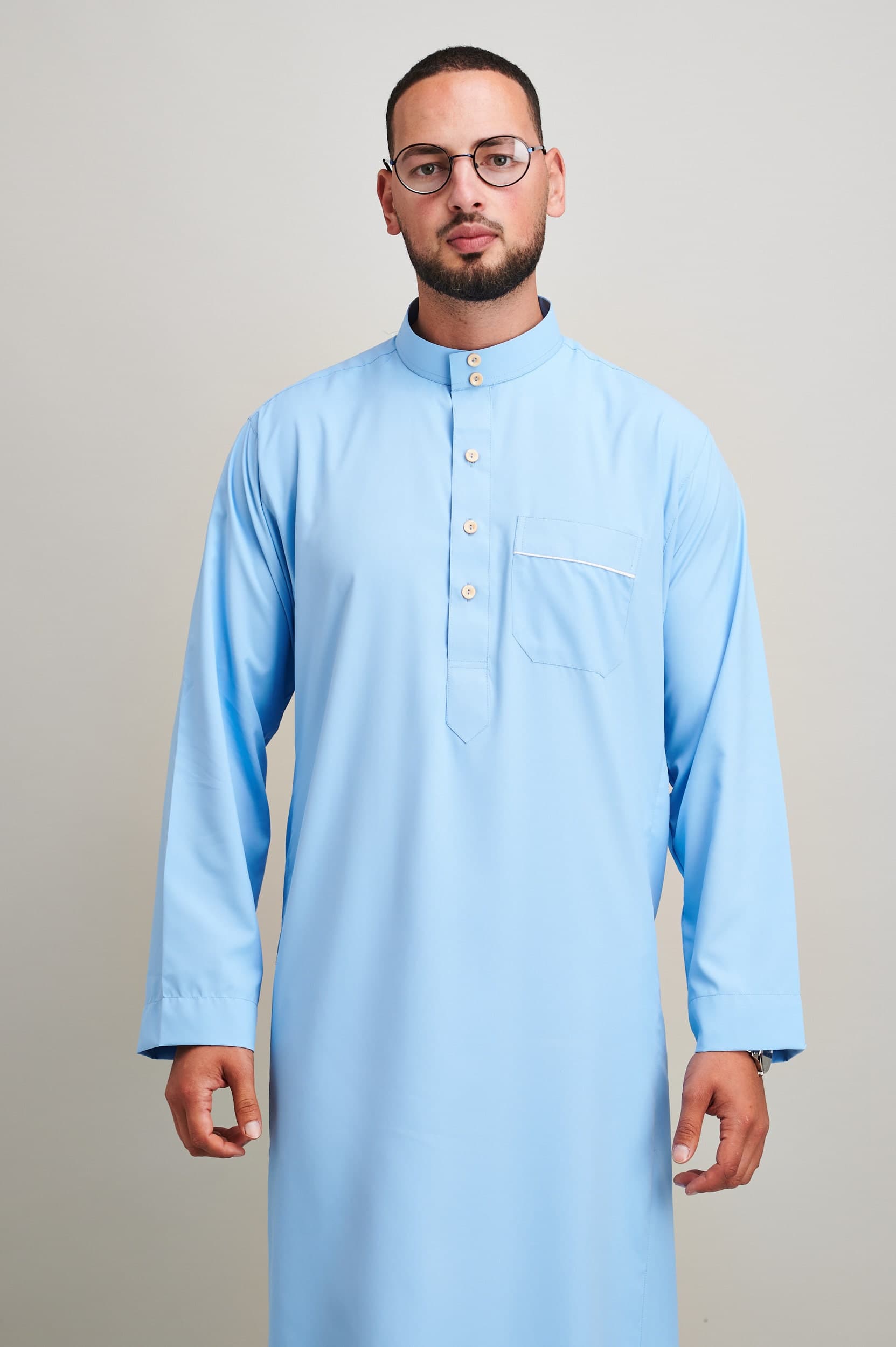 Jubbah Jubba Thobe Thoab Kaftan Kaudura Qamees Men Boys Saudi Style