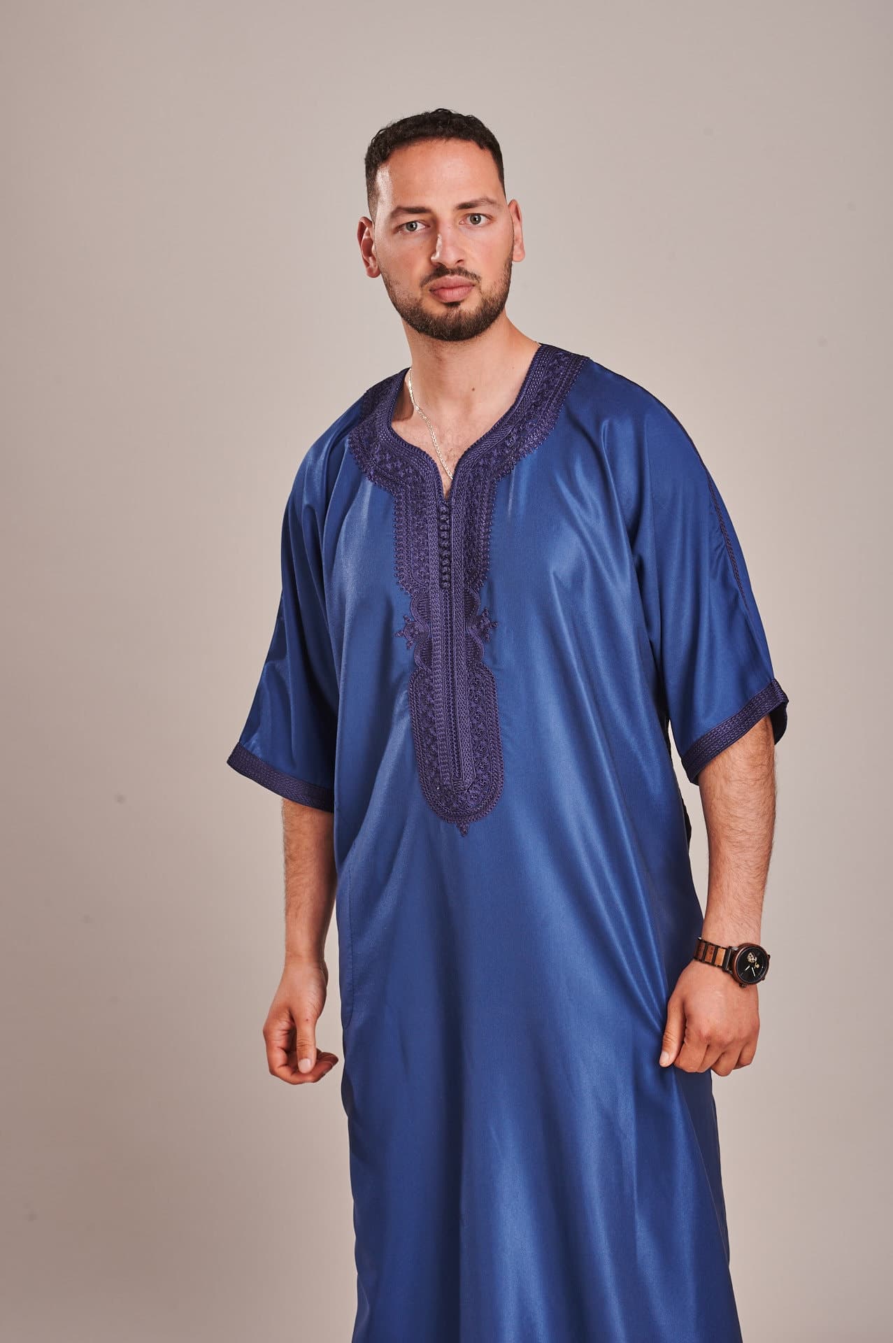 Thobe Djellaba Gandoura Jubbah Jubba Kaftan Kandura Kamees  Men Moroccan Style