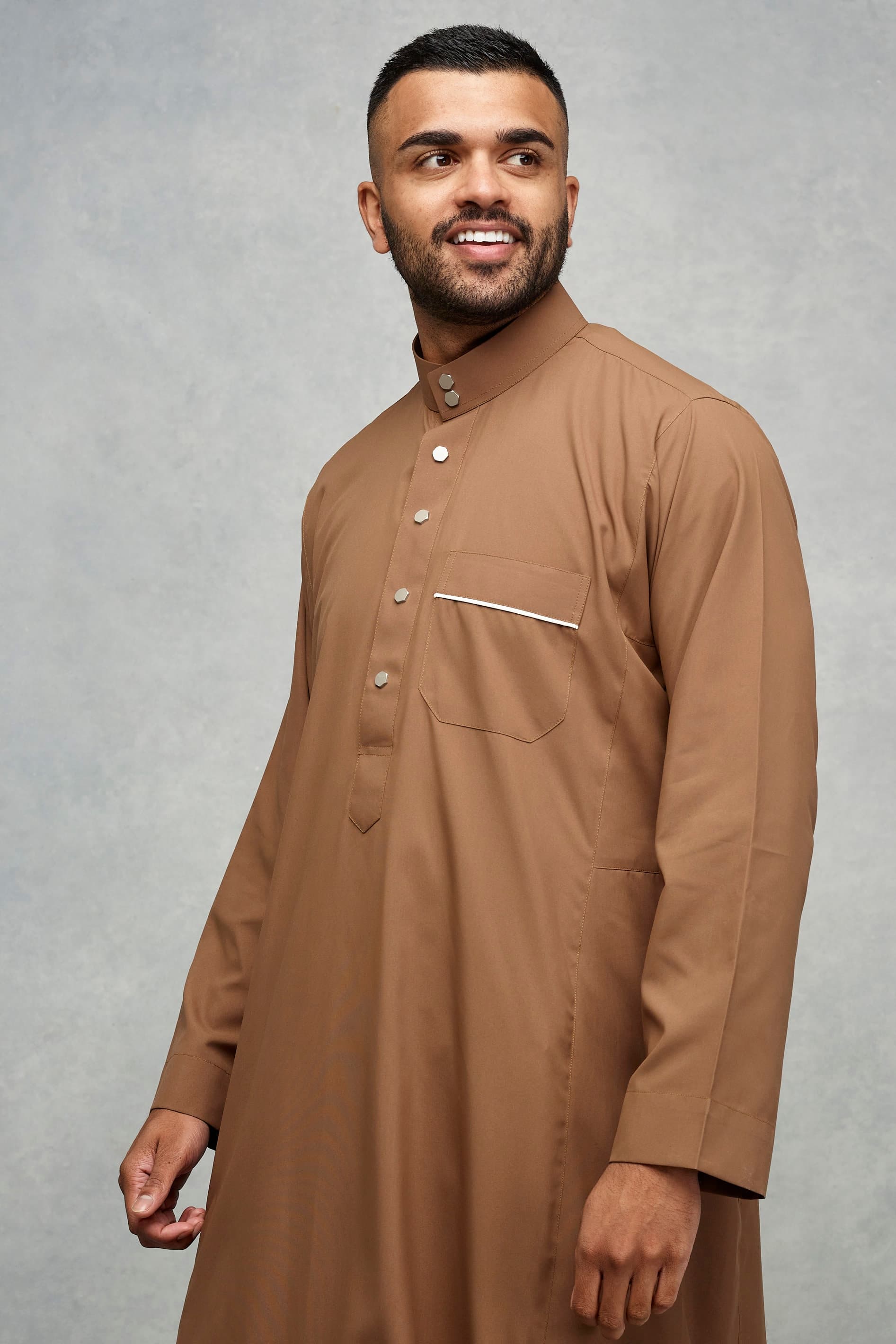 Jubbah Jubba Thobe Thoab Kaftan Kaudura Qamees Men Boys Saudi Style