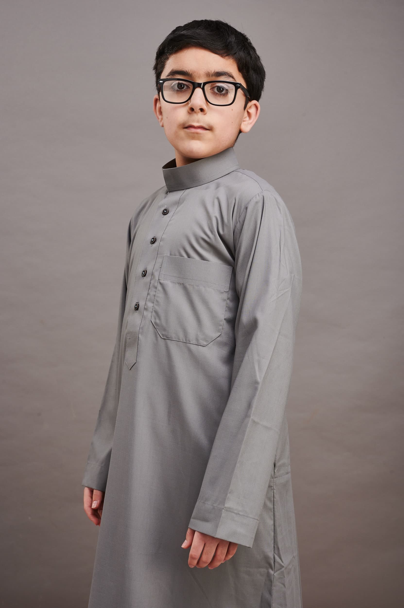 Jubbah Jubba Thobe Thoab Kaftan Kaudura Qamees Kids Boys Children Saudi Style
