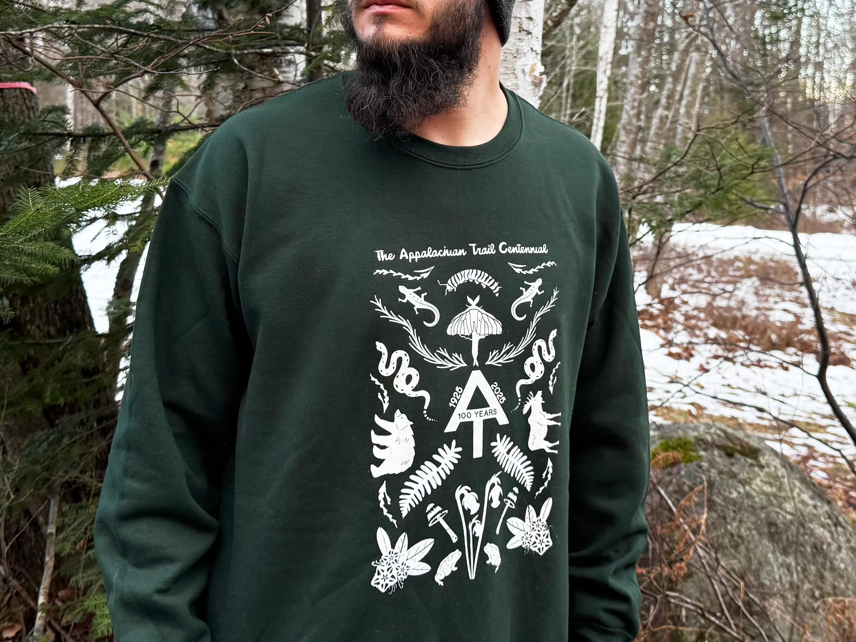Appalachian Trail Centennial Sweatshirt: AT Thru Hiker Gift, AT 100