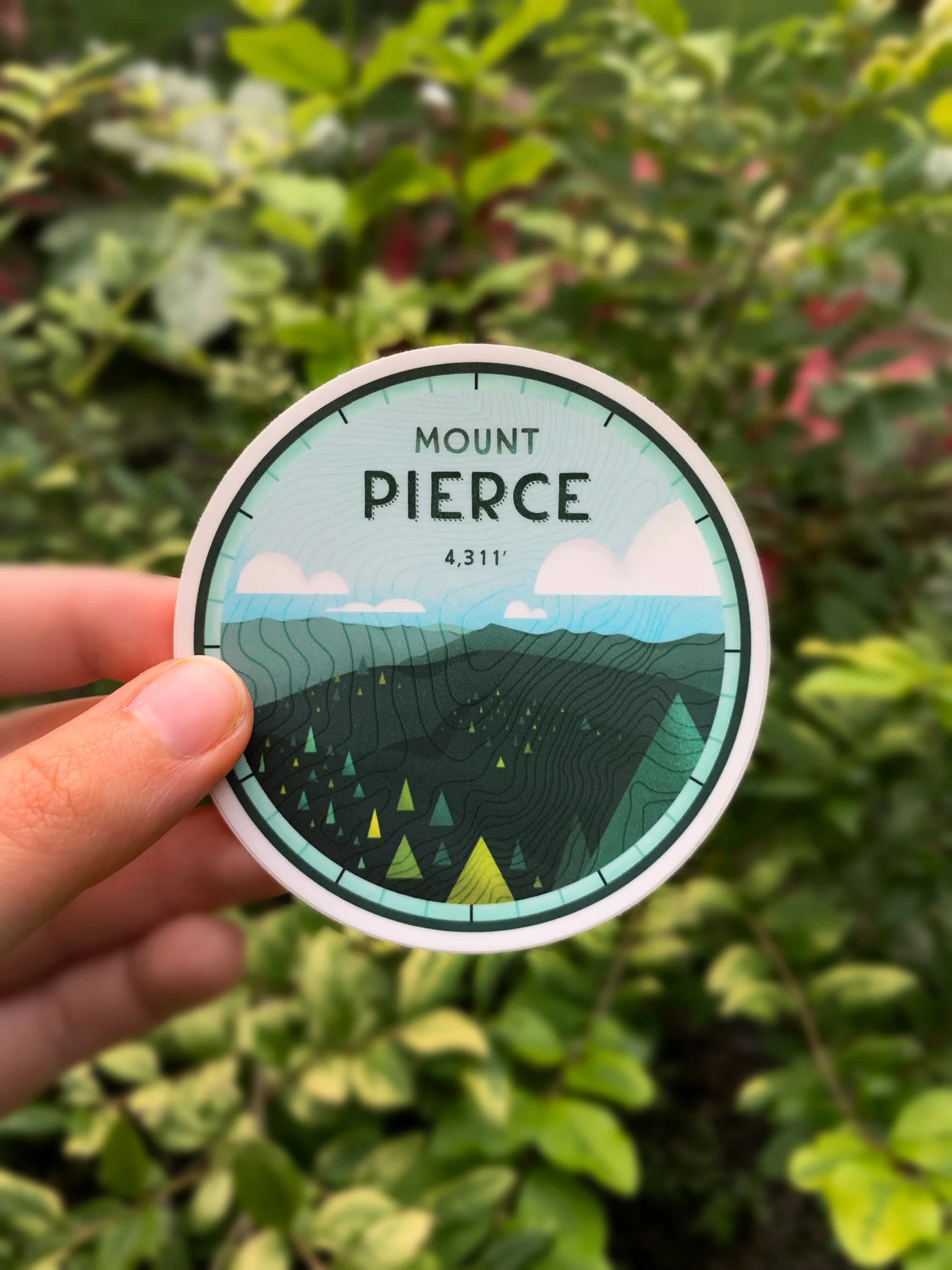 Presidential Traverse Sticker Pack, NH48 New Hampshire White Mountains - Vinyl Stickers - image 3