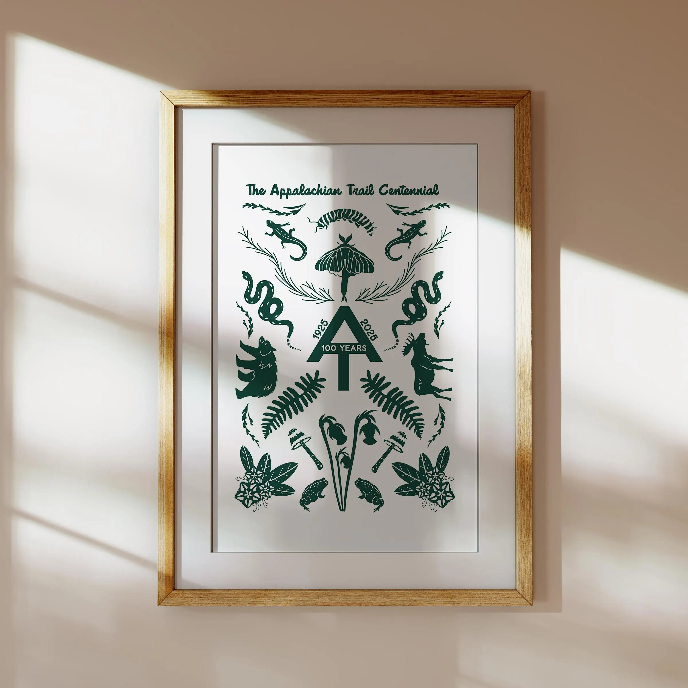 Appalachian Trail Centennial Print: AT Thru-Hiker Gift - 11x17 - image 5