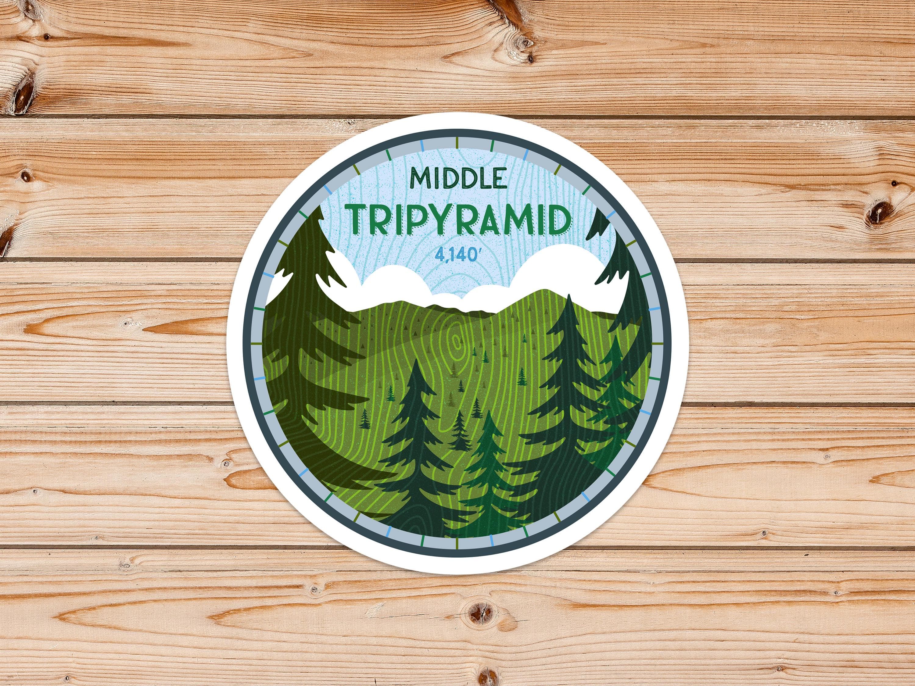 Middle Tripyramid Sticker or Magnet: New Hampshire White Mountains - image 3