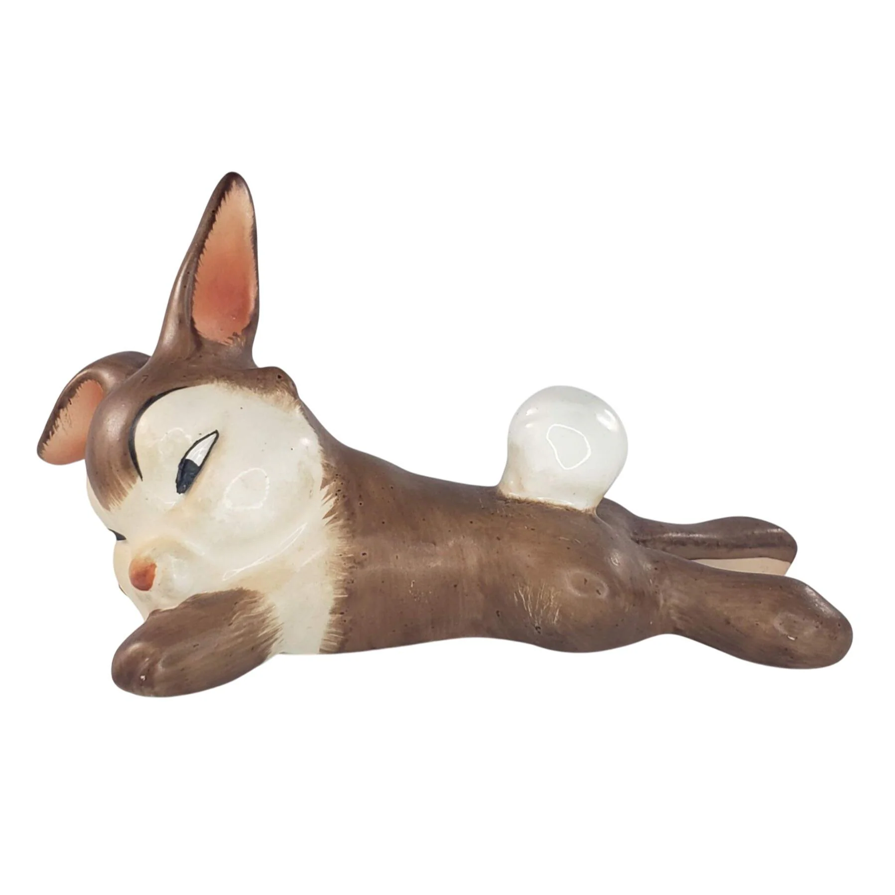 Vintage Goebel Disney Thumper Rabbit Sleeping Figurine RARE HTF