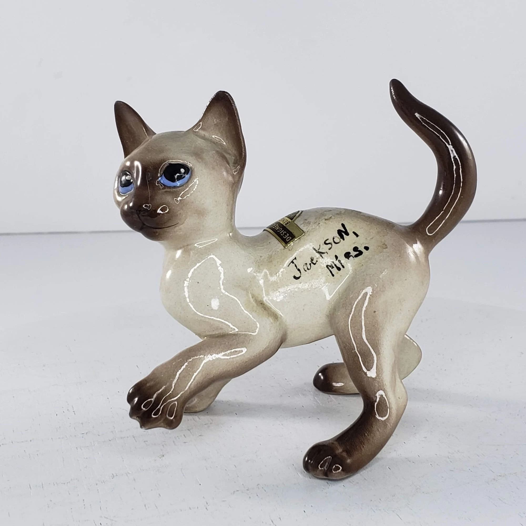 Hagen Renaker DW Bing Bong Kitten Cat Figurine Designer's Workshop Siamese