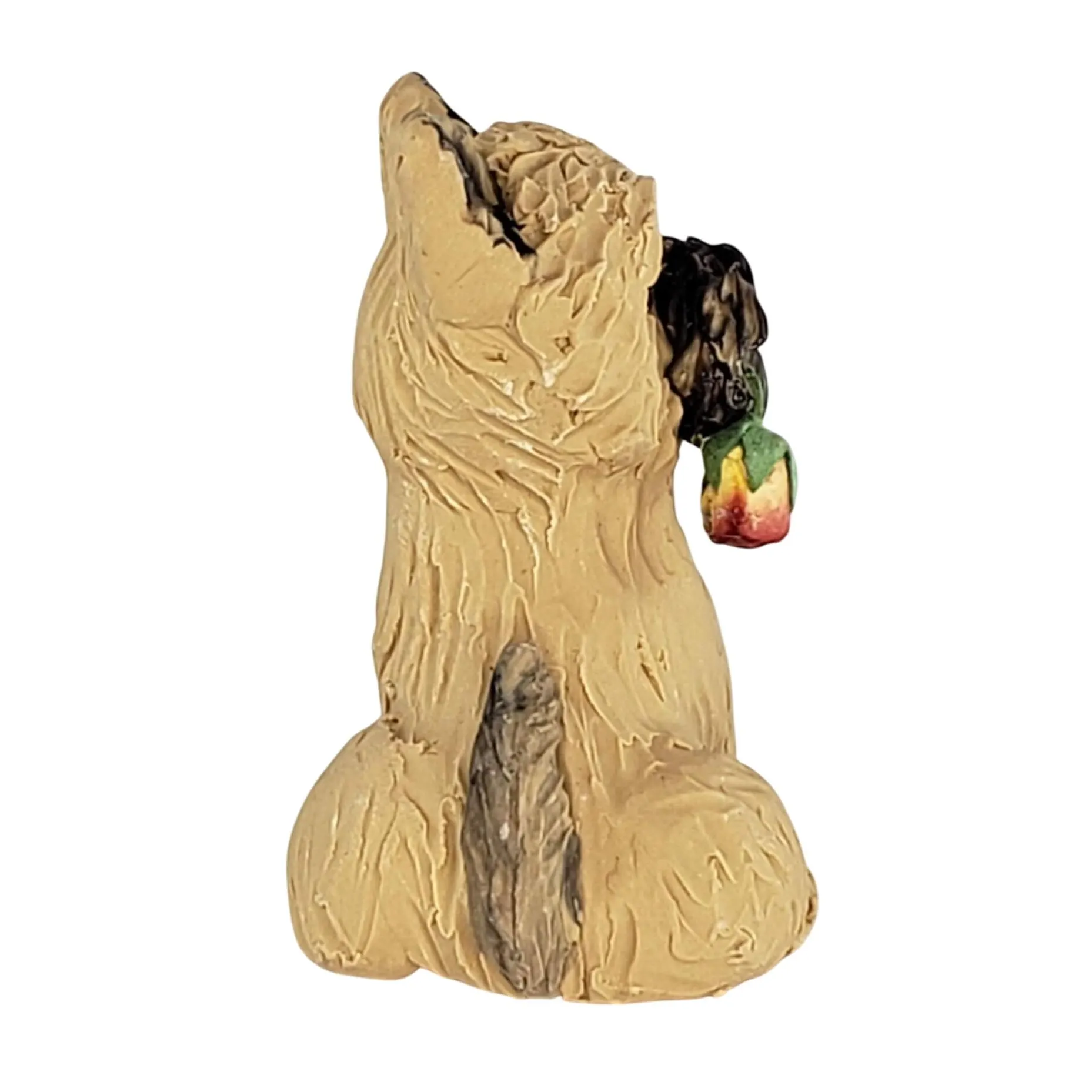 Cairn Terrier Brussels Griffon Rose Figurine By Raquel Torres Furever Clay - image 3