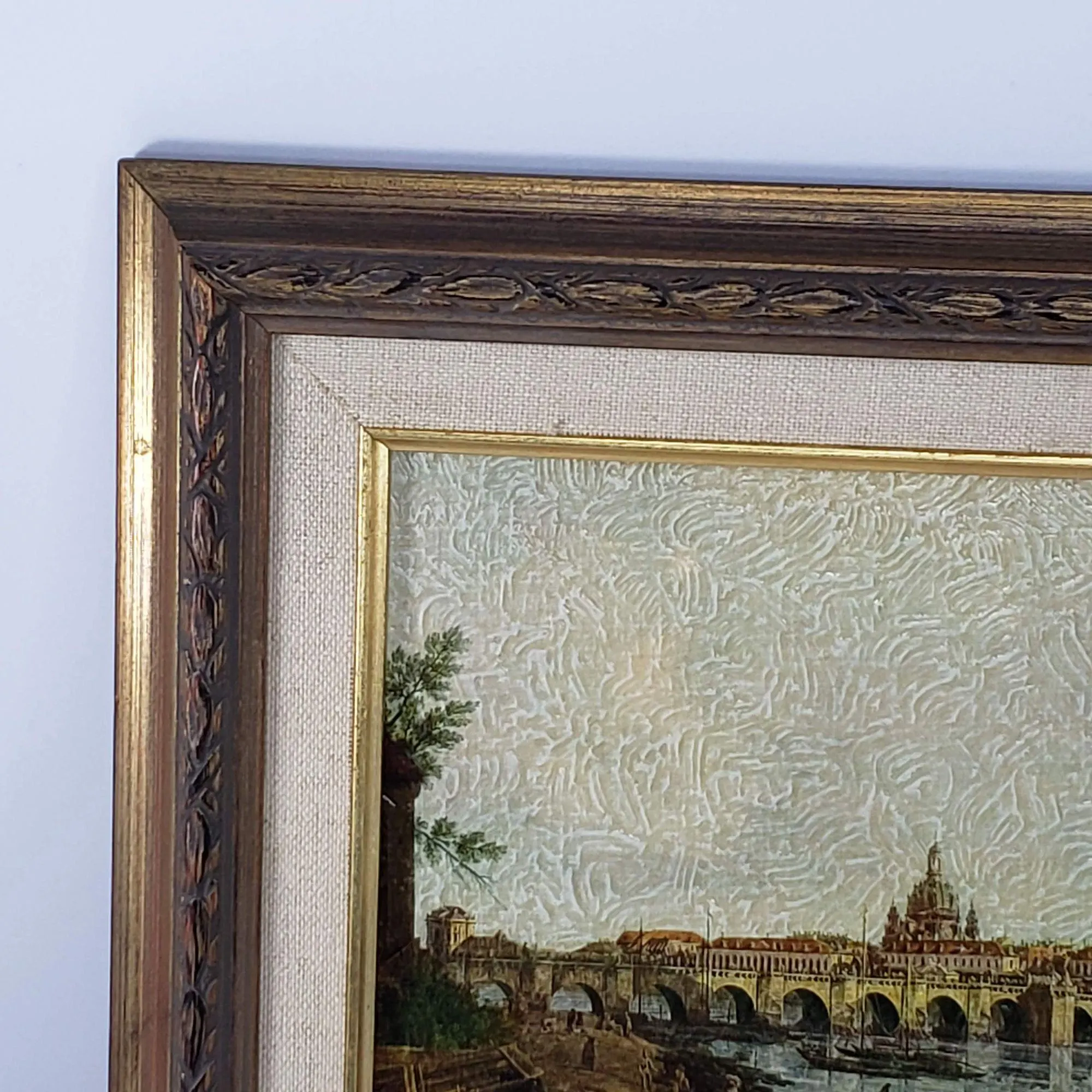 Rudolf Lesch Fine Arts Giovanni Antonio Canal Canaletto Dresden Views Print Framed - image 5