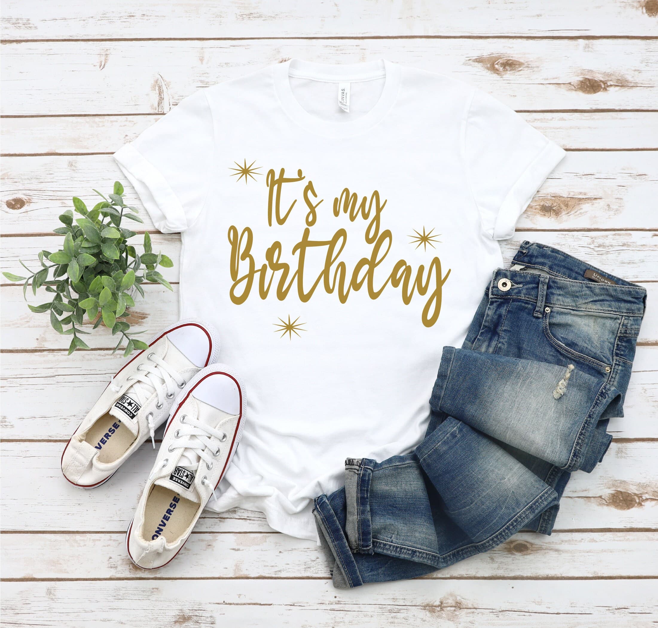 It's my Birthday Shirt, Birthday Party Shirt, Birthday gift, Gift For Birthday, Birthday Gift Shirt, Birthday Girl T-shirt, Birthday Queen - image 3