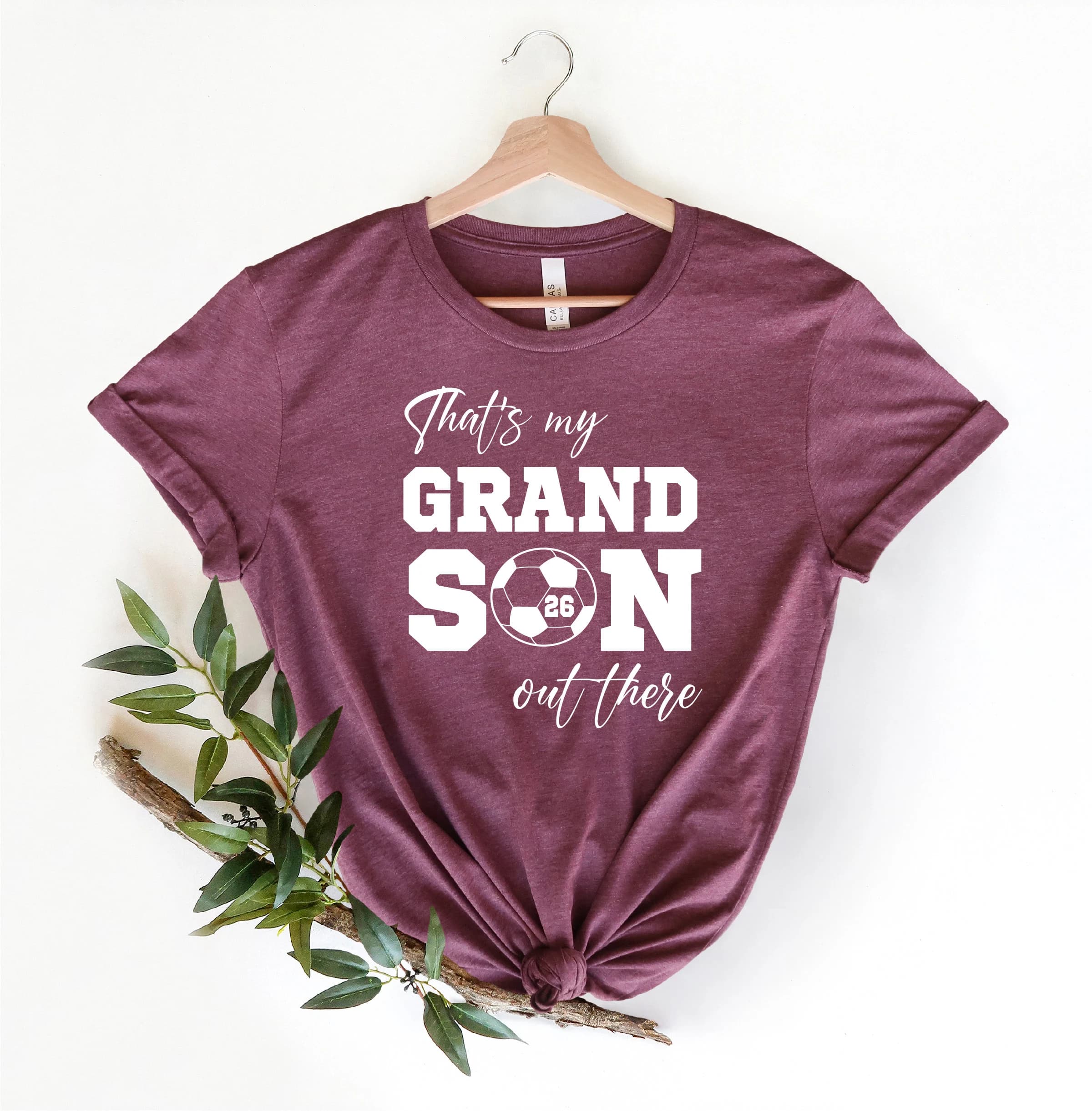 That's My Grandson Shirt, My Grandson Soccer Shirt, Soccer Grandma Shirt , Custom Soccer Shirt, Soccer Lover Shirt, Soccer Grandpa Shirt - image 5