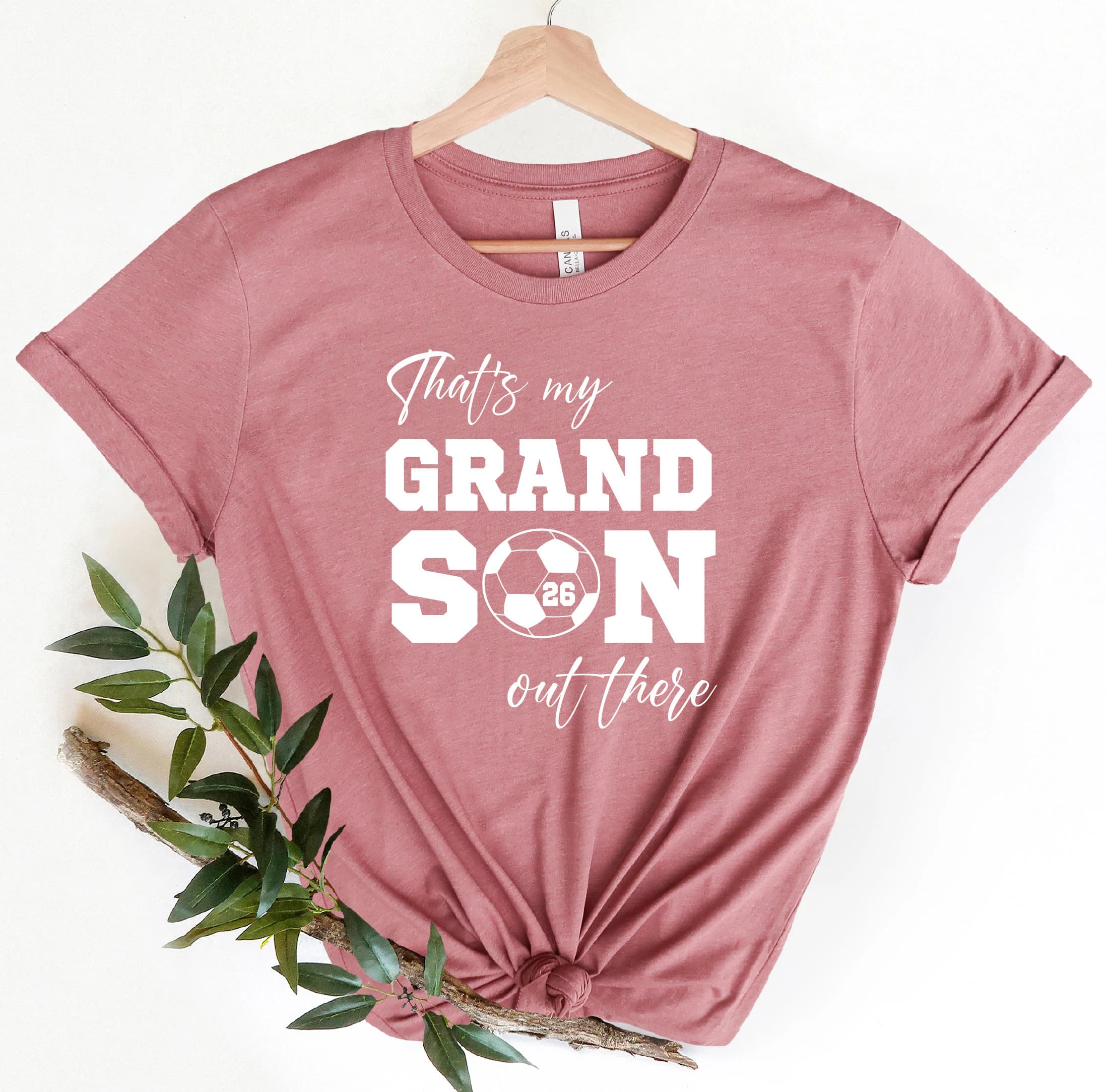 That's My Grandson Shirt, My Grandson Soccer Shirt, Soccer Grandma Shirt , Custom Soccer Shirt, Soccer Lover Shirt, Soccer Grandpa Shirt