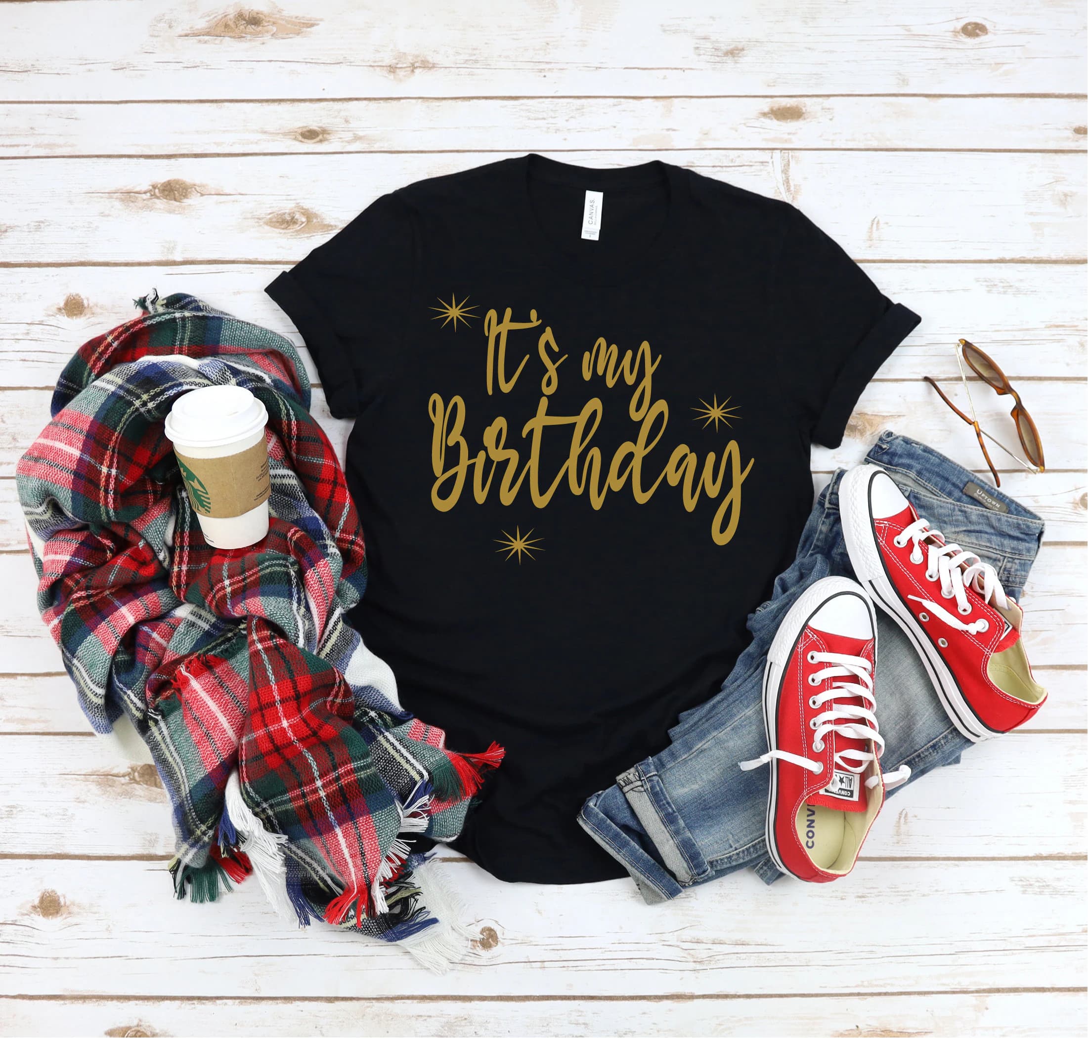It's my Birthday Shirt, Birthday Party Shirt, Birthday gift, Gift For Birthday, Birthday Gift Shirt, Birthday Girl T-shirt, Birthday Queen