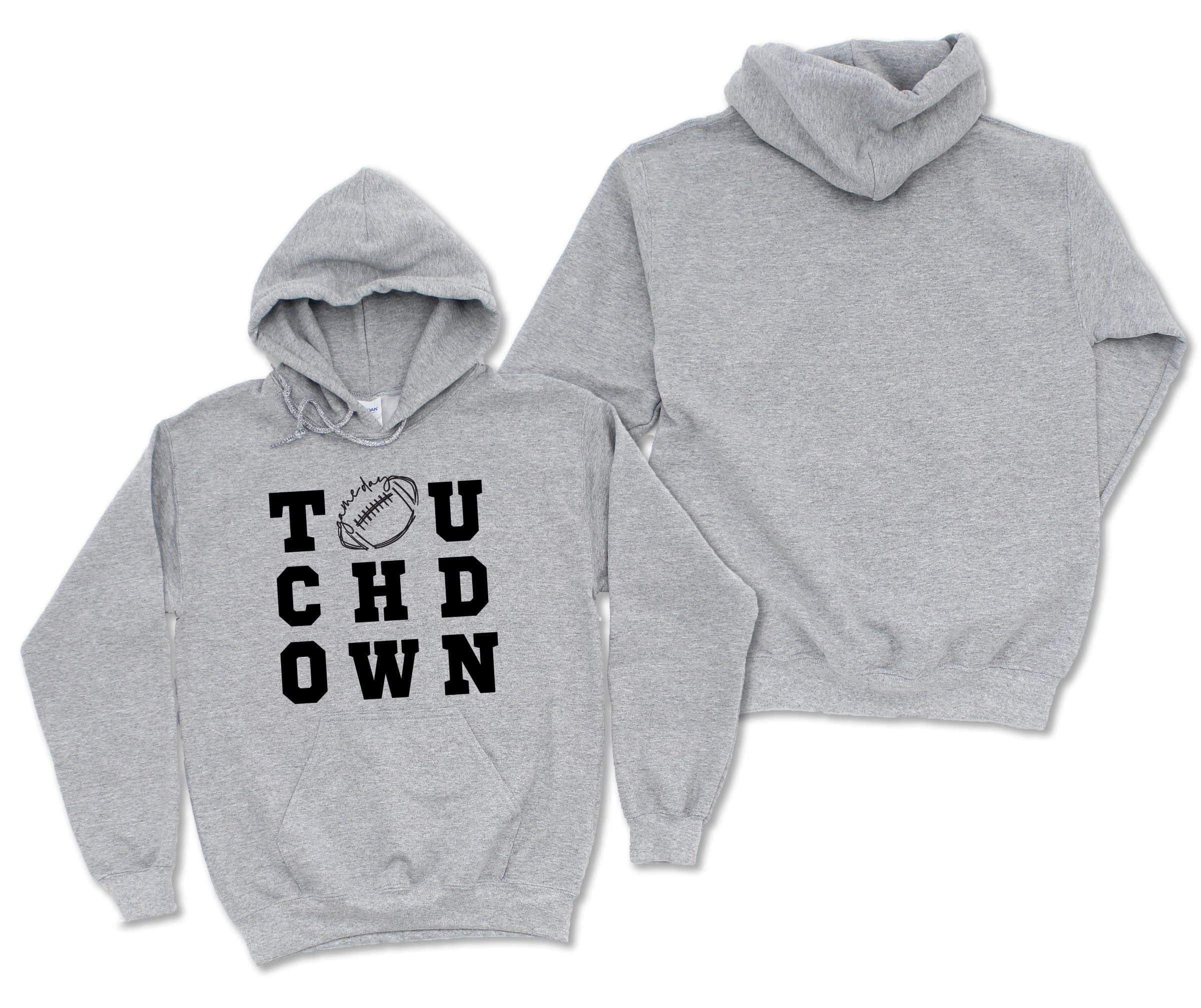 Touchdown Hoodie, Gameday Hoodie, Sunday Football, Sports Hoodie, Football Hoodie, Football Season Hoodie, Game Day Vibes, Game Day Hoodies - image 5