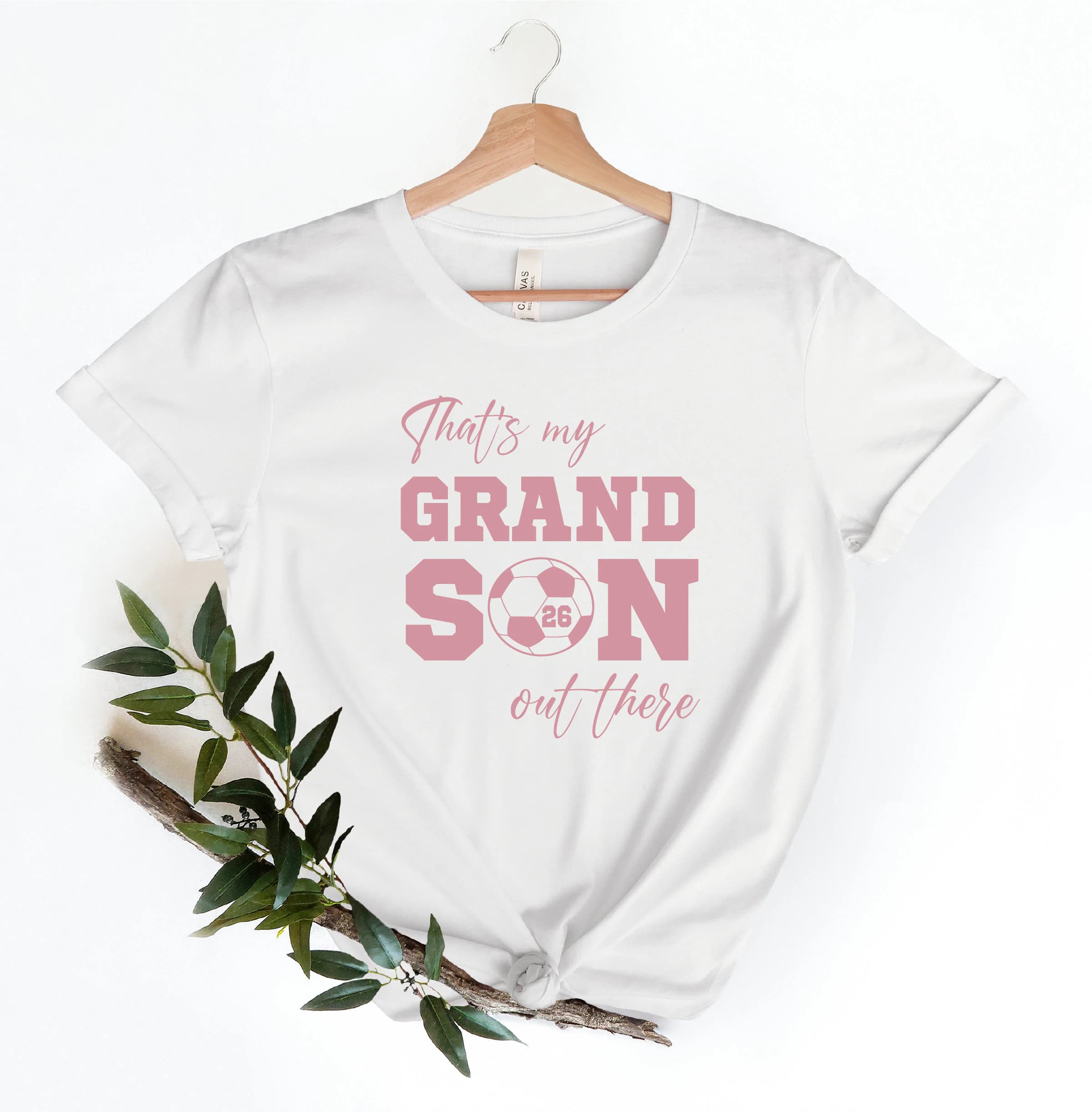 That's My Grandson Shirt, My Grandson Soccer Shirt, Soccer Grandma Shirt , Custom Soccer Shirt, Soccer Lover Shirt, Soccer Grandpa Shirt - image 3