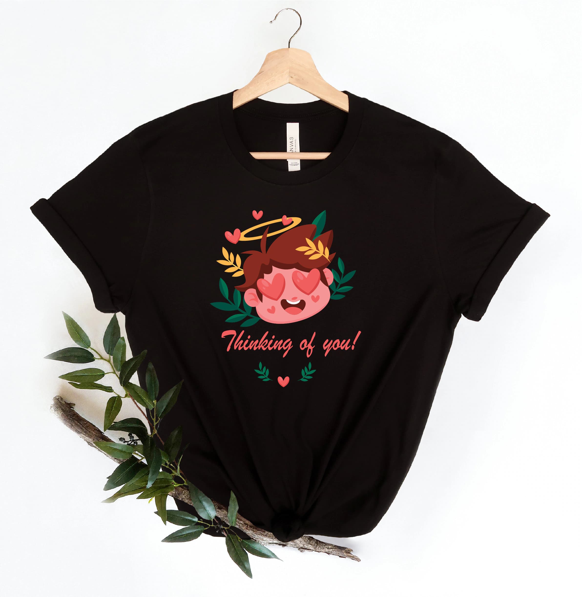 Think of you Shirt, Be Mine Valentine Shirt, Be My Valentine Shirt, Matching Anniversary Shirts, Valentines Day Shirt, Couple Retro Love Tee - image 3