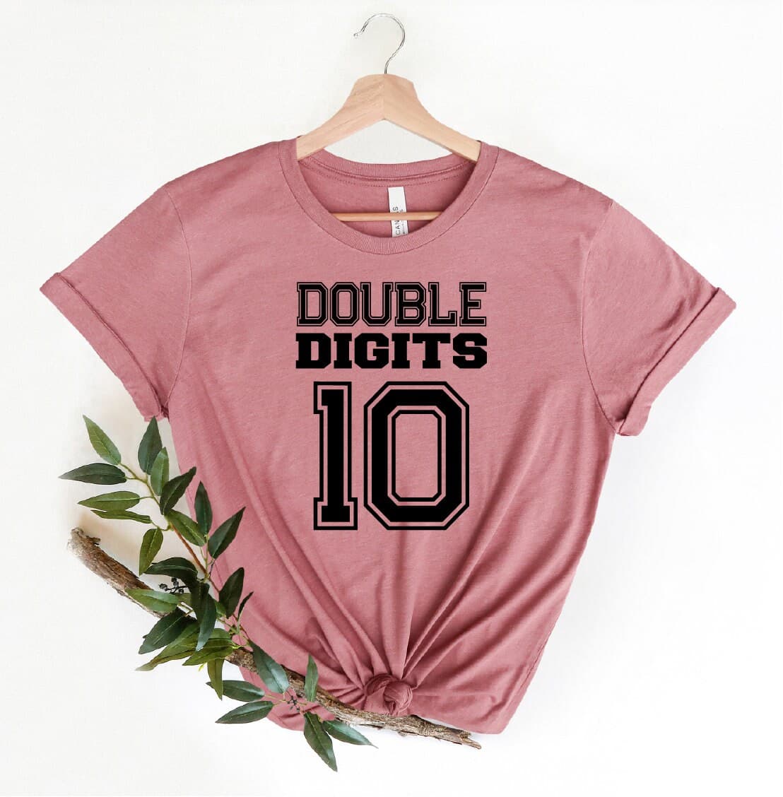 Double Digits 10 Birthday Shirt, Tenth Birthday sport Shirt, 10th Birthday football Shirts, 10th Birthday Girl Shirt, Tenth Birthday Shirt - image 3
