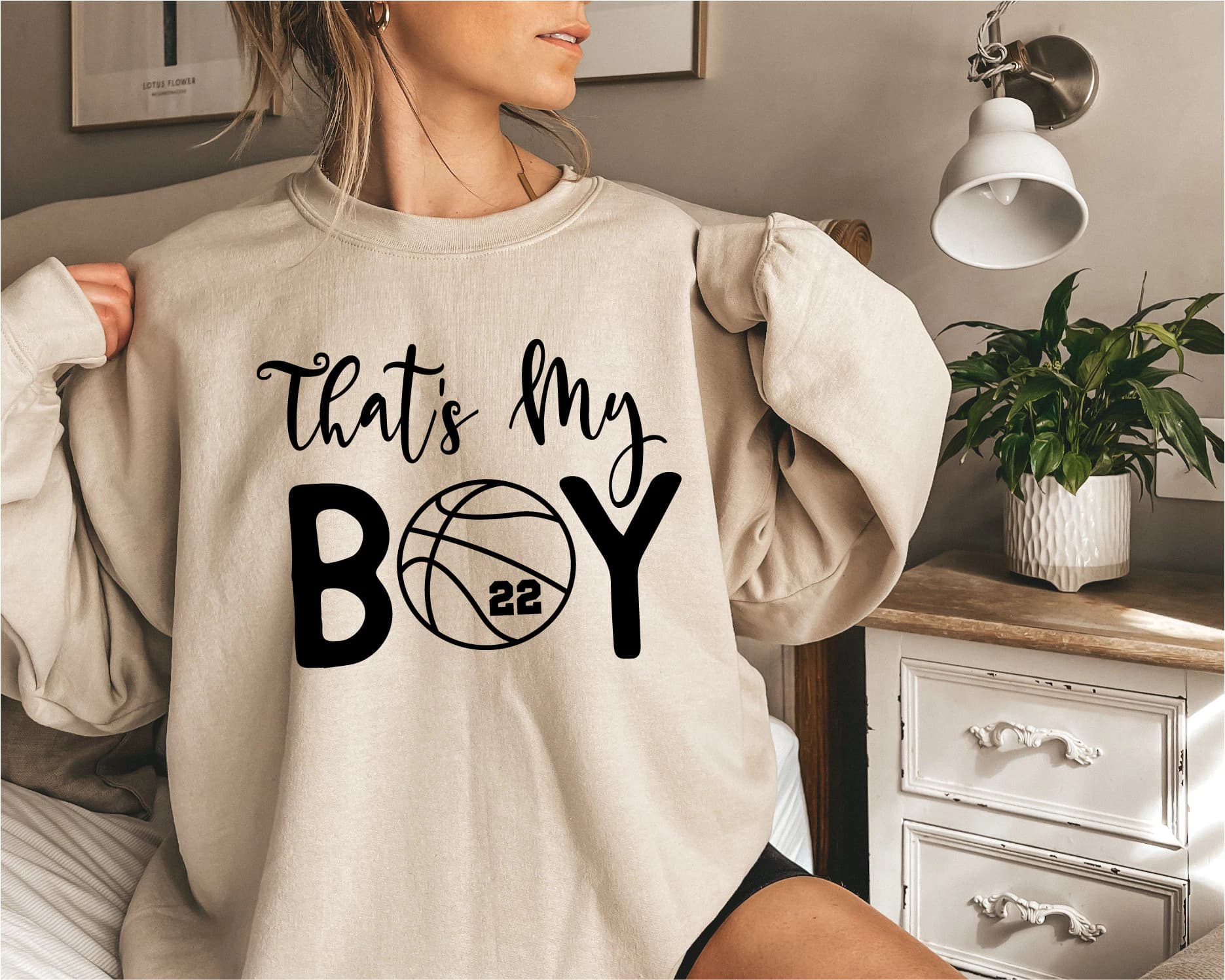 That's My Boy Sweatshirt, My Boy Basketball Sweatshirt, Glitter Basketball Shirt, Custom Basketball Sweatshirt , Basketball Mom Sweatshirt - image 3