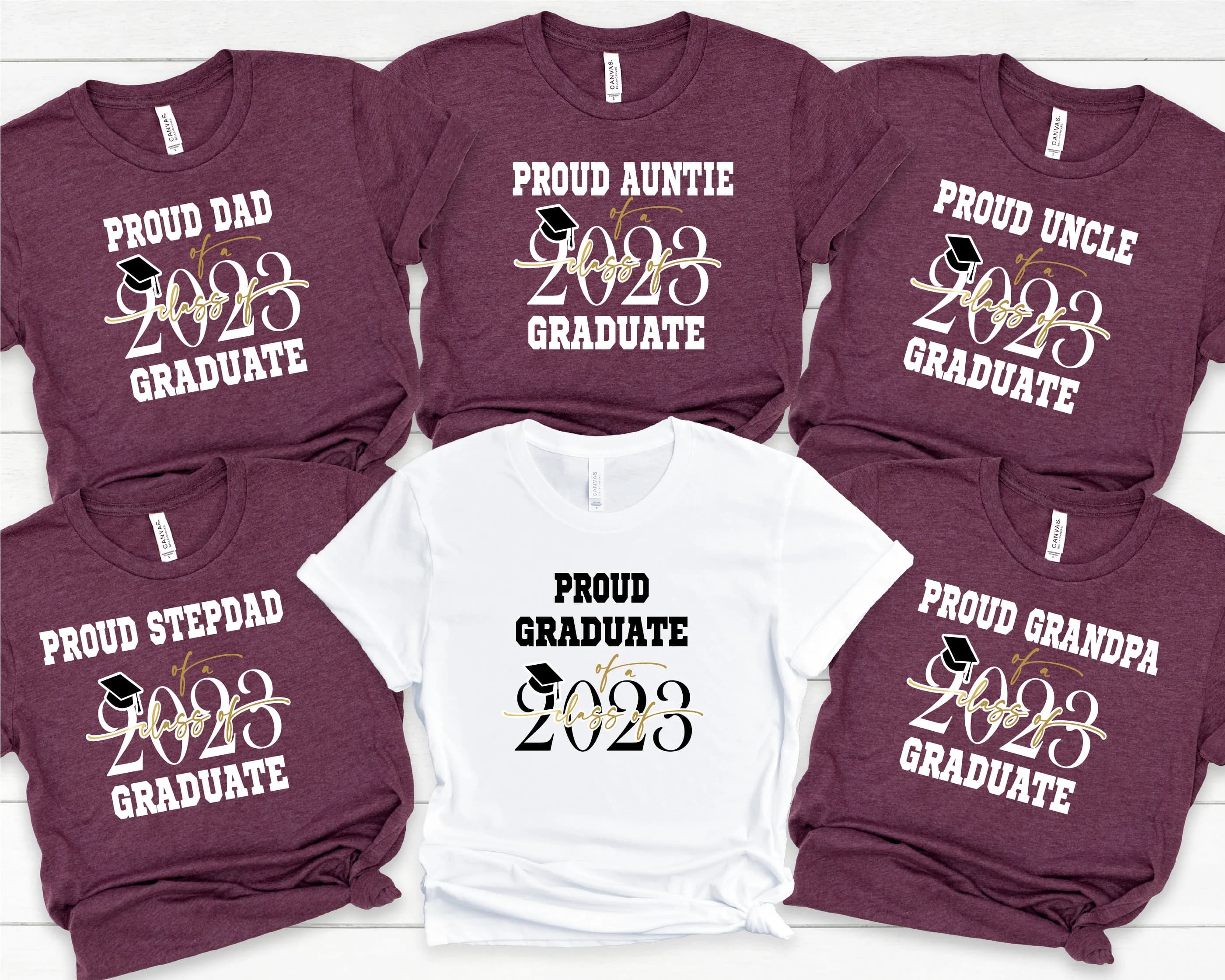 Custom Family Graduation Shirts, Class of 2024 Family Graduation Shirts, Senior 2024 Family Matching Shirts, Custom Senior 2024 Family Shirt - image 4