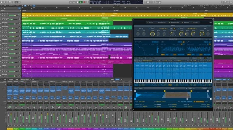 Apple Logic Pro 12.2 Lifetime License Instant Download - Professional Music Production DAW for Mac Audio Editing & Recording Studio - image 3