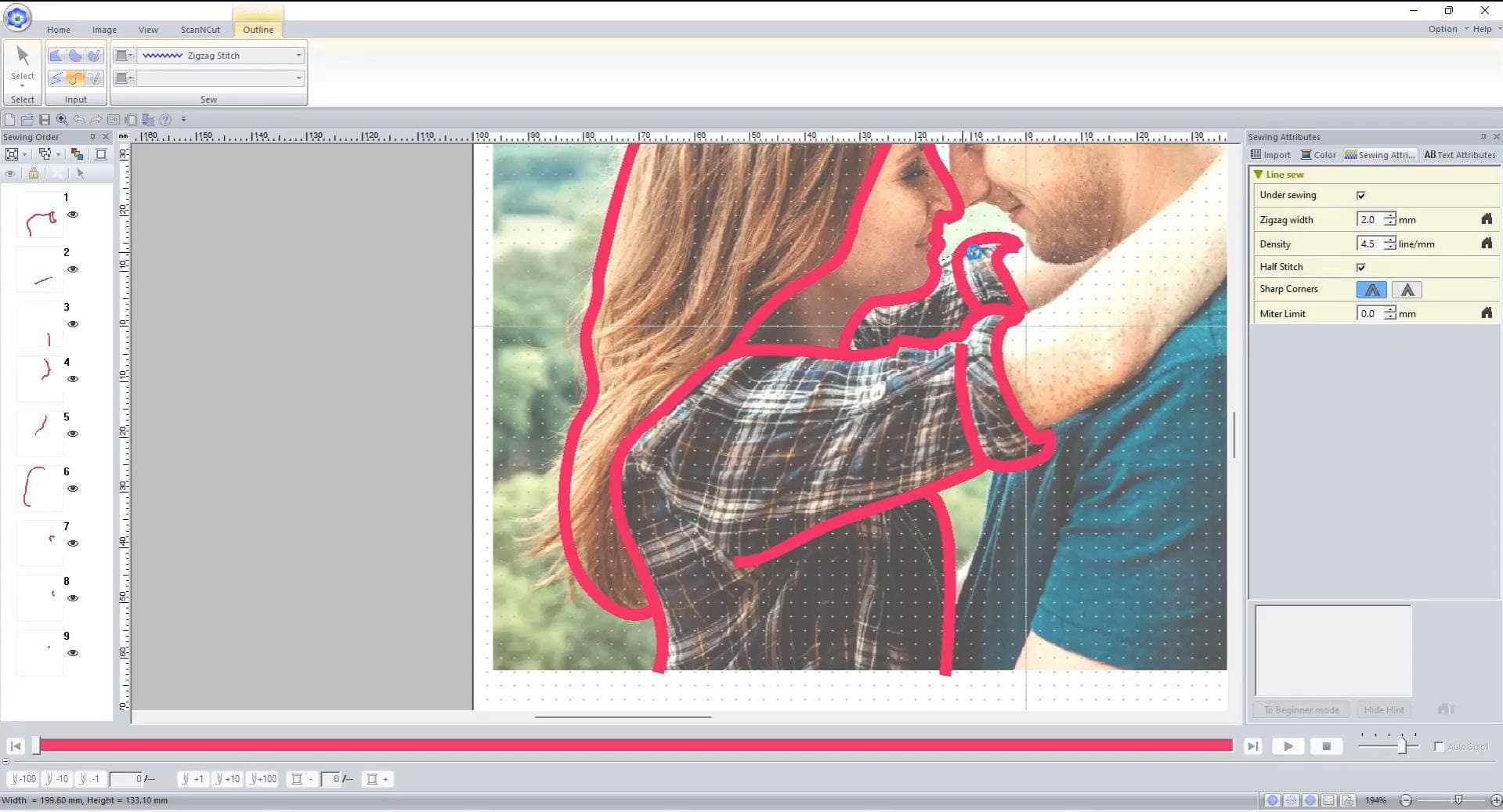PE Design 11 Embroidery Software, Professional Digitizing & Stitch Design Tool,  Embroidery Editing, Lifetime License Instant Download - image 3