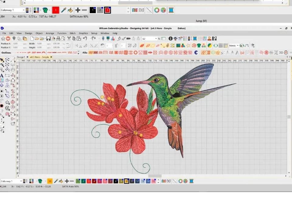 Wilcom e4.2 Embroidery Software Full Version Professional Digitizing Tool Lifetime License Instant Download for Windows Stitch Design - image 5
