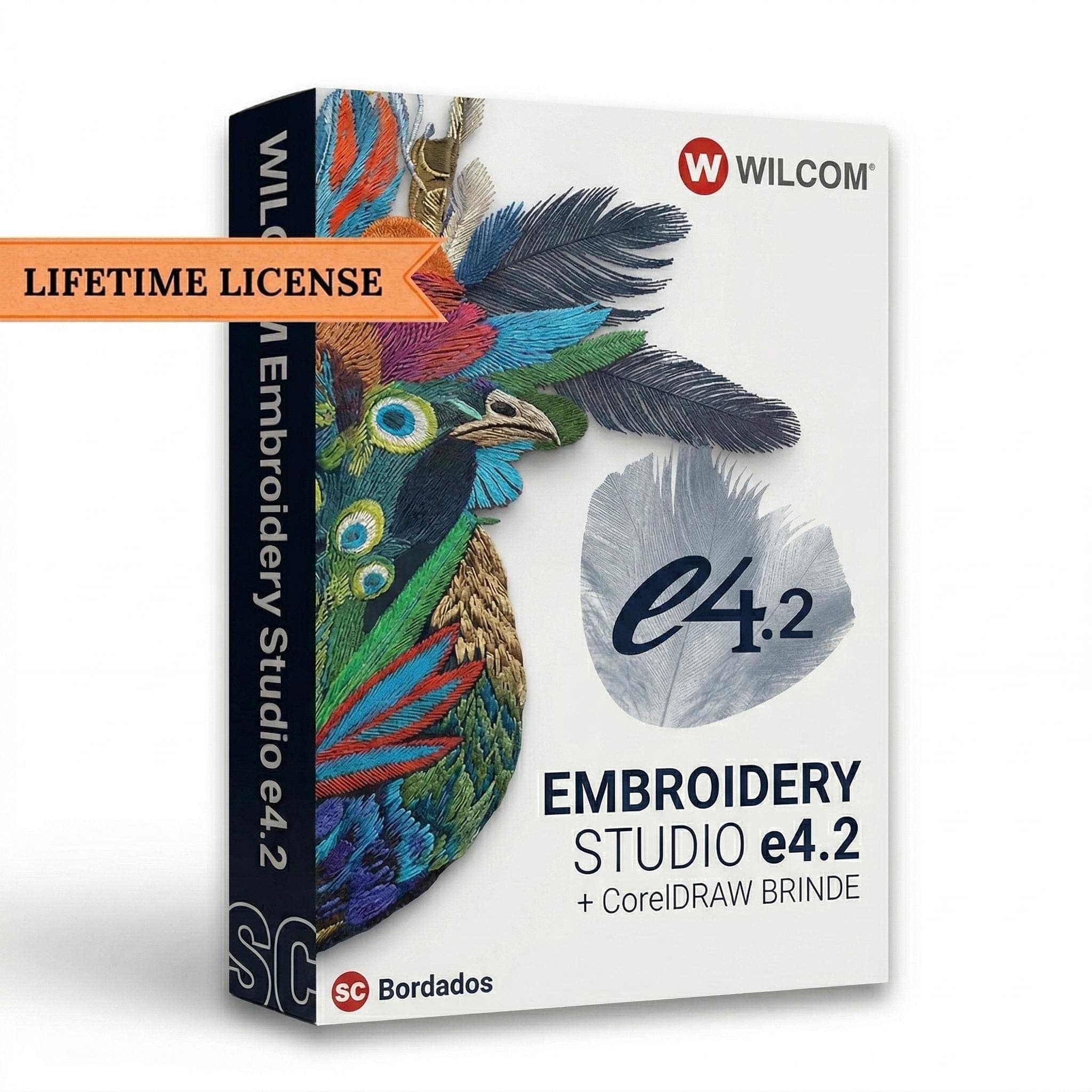Wilcom e4.2 Embroidery Software Full Version Professional Digitizing Tool Lifetime License Instant Download for Windows Stitch Design