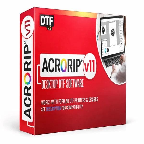 Acrorip v11.2 RIP Software for Dtg Dtg & UV Printing Instant Download Professional Print Management Color Workflow Tool Windows PC