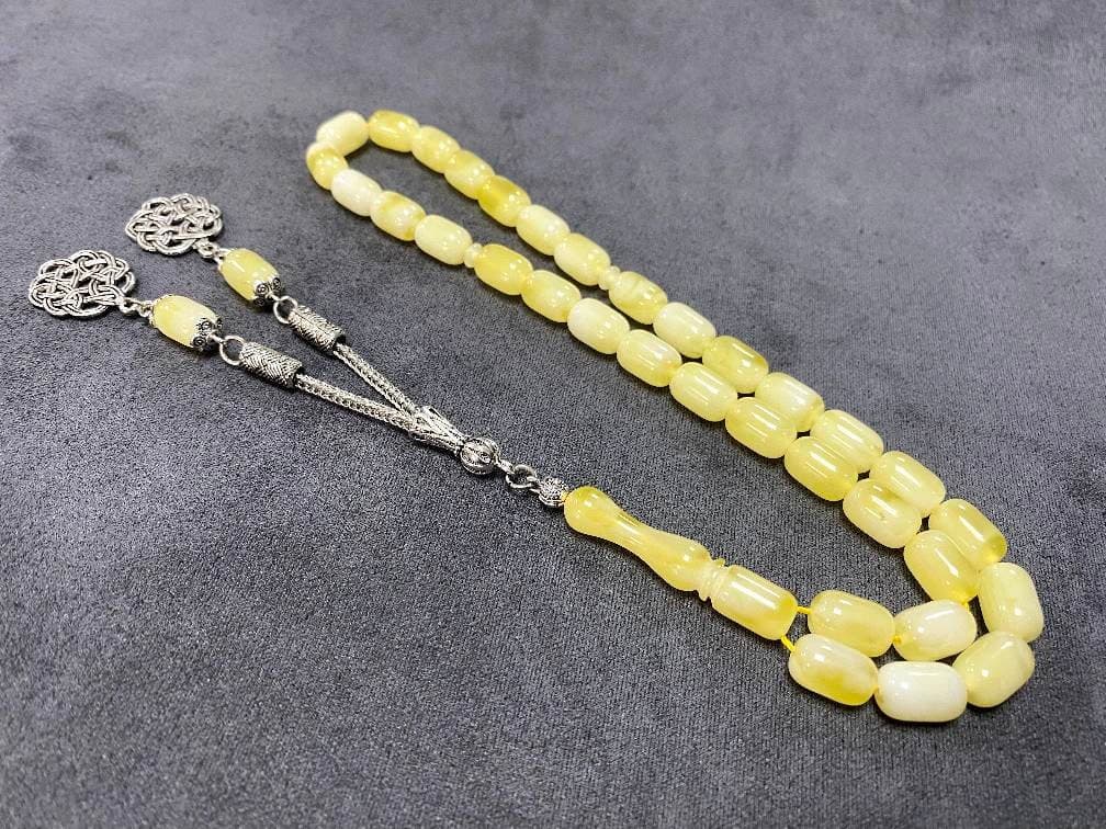 Beirut Bakelite Islamic Prayer Beads, Muslim Rosary, Ramadan Gift - image 4