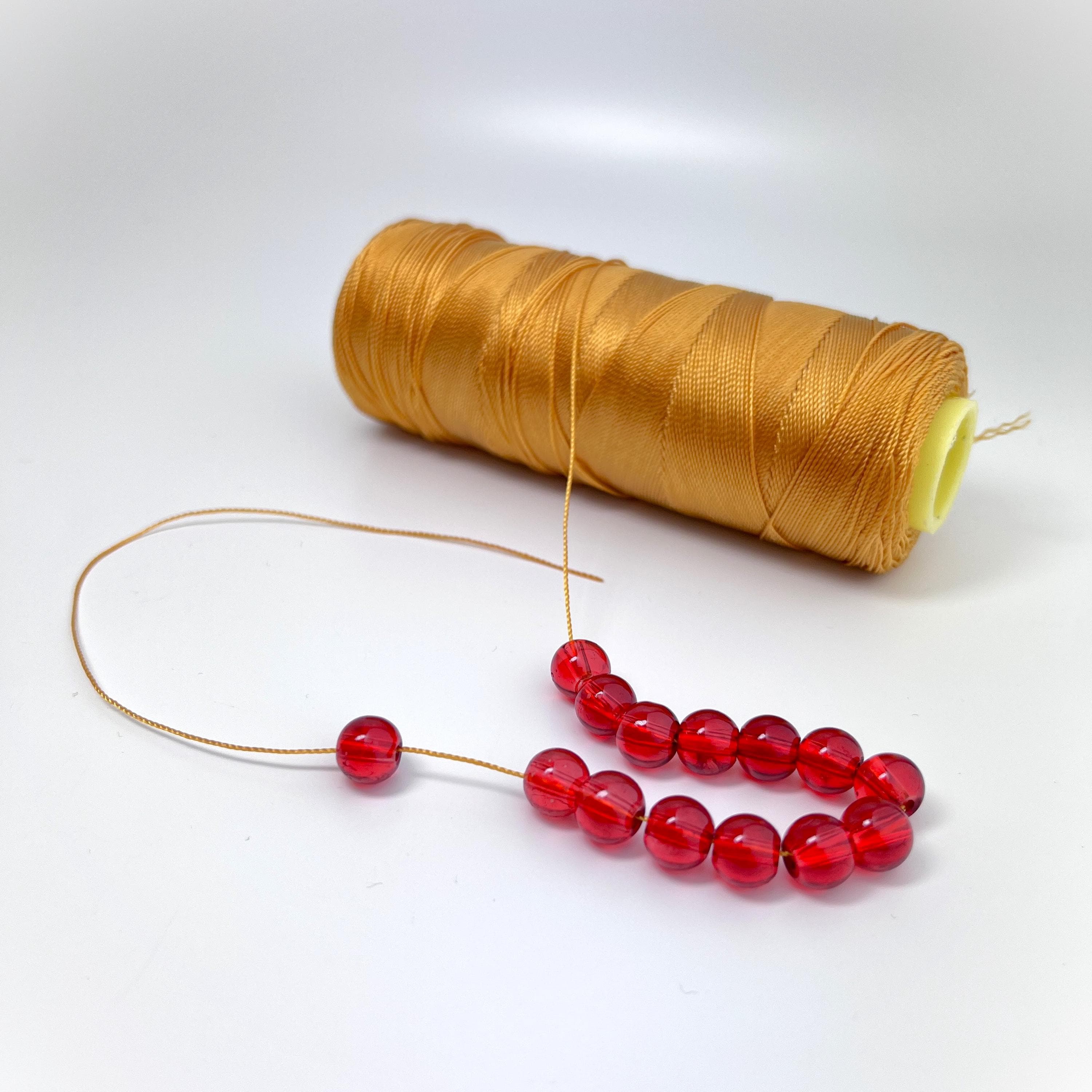 0.6mm Nylon Cord: Prayer Beads, Komboloi, Tassel Making, Tasbih Diy, Misbaha Accesory - image 3