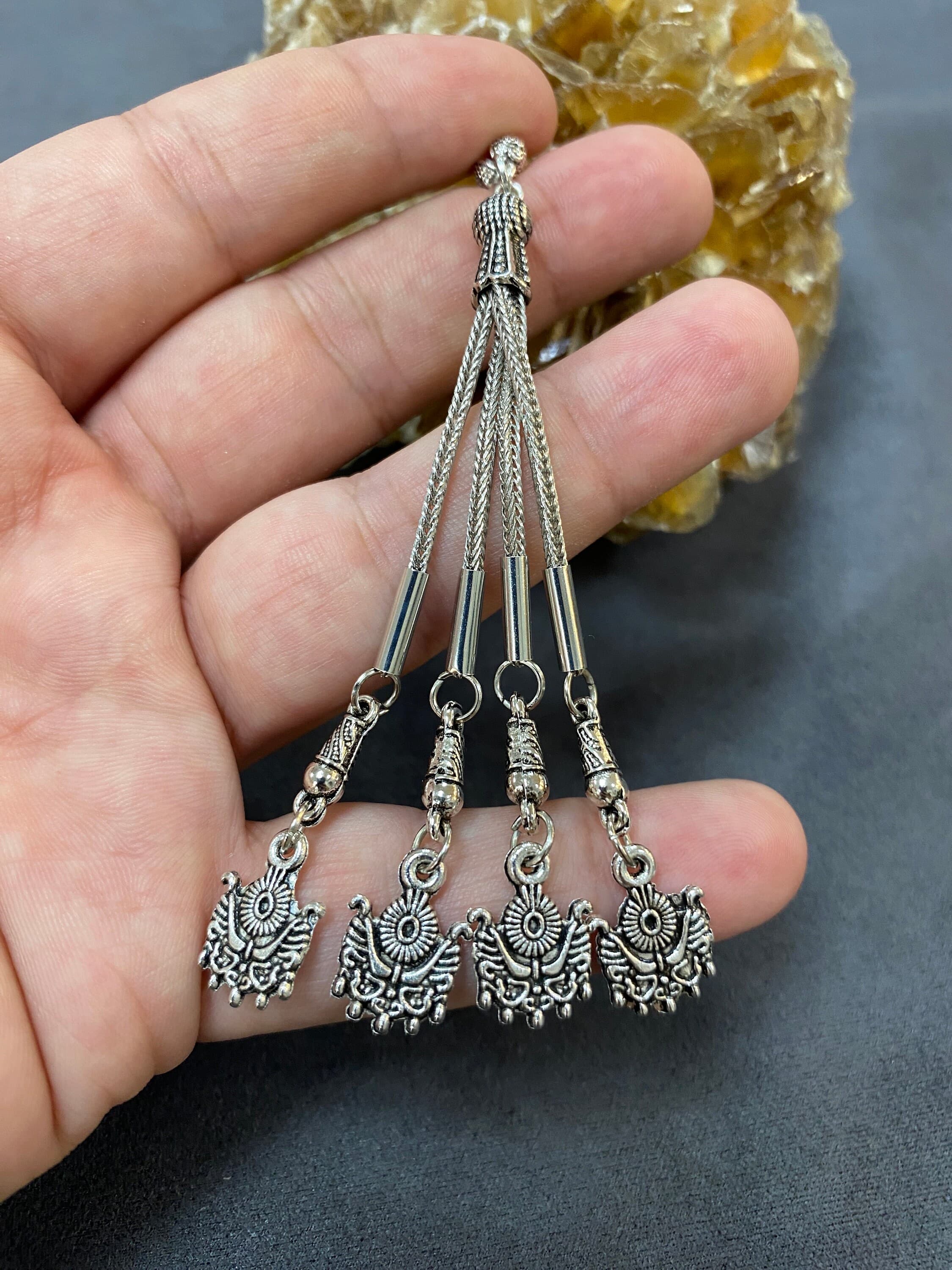 Metal Tasbih Tassel, Rosary Accessory - image 3