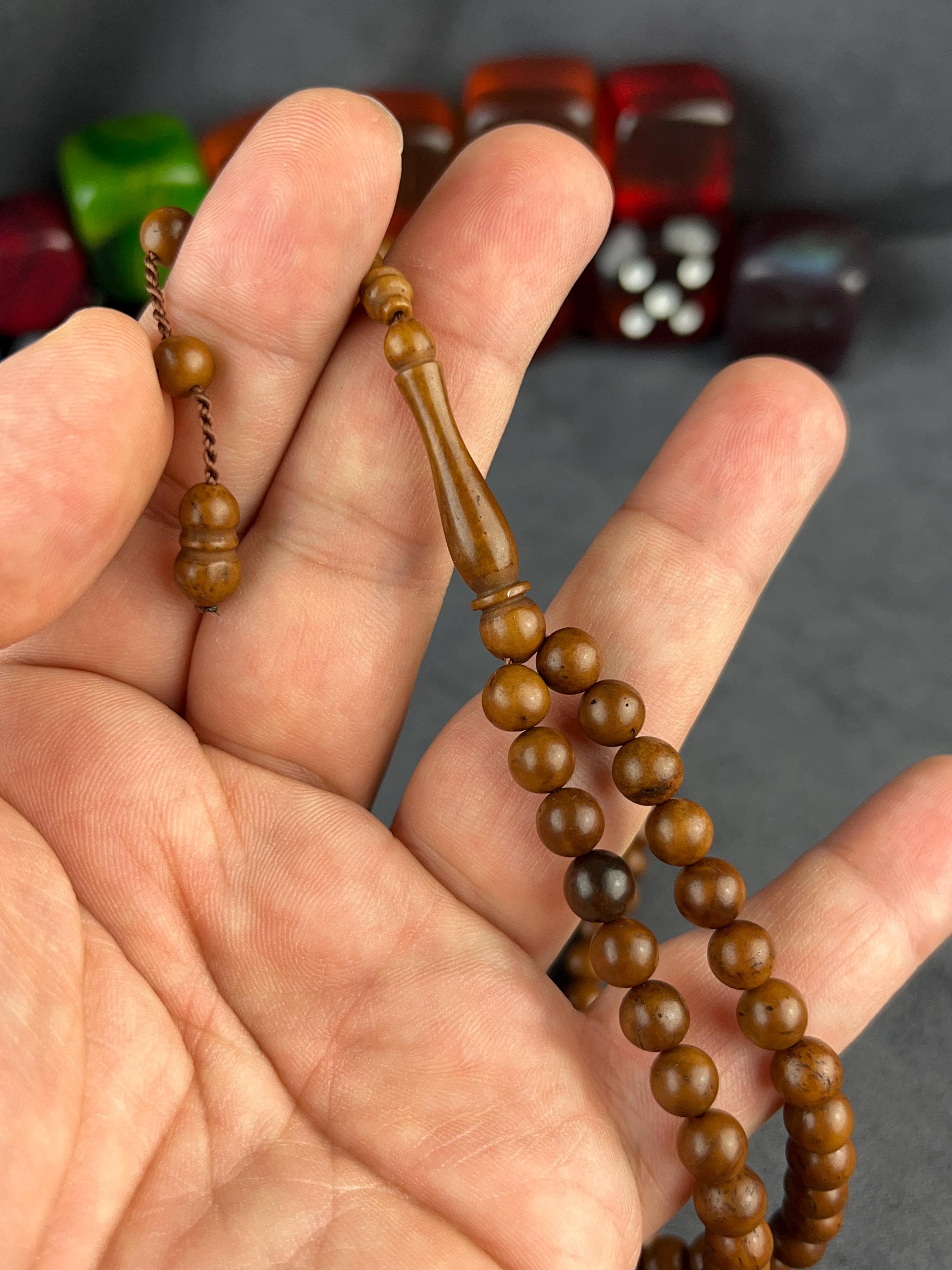 Small 6mm Kuka Wood Tasbih
