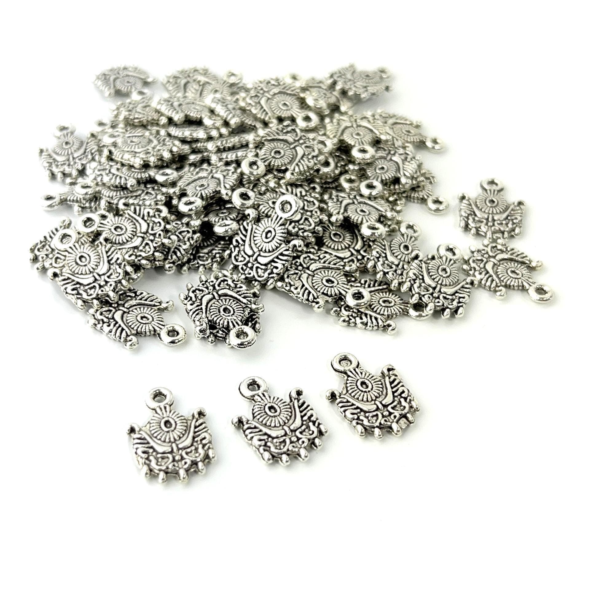 Ottoman Coat Of Arms Metal Tassel Tip
