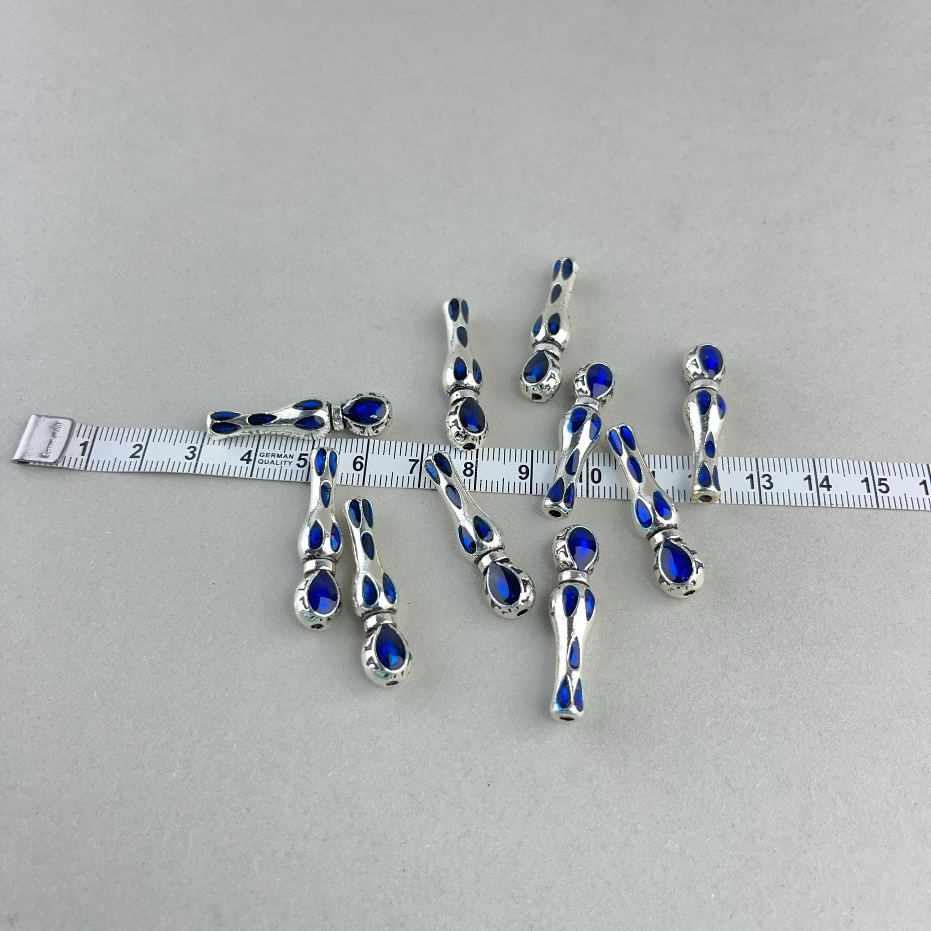 Enameled Metal Tasbih Imam: Prayer Bead Accessory - image 4