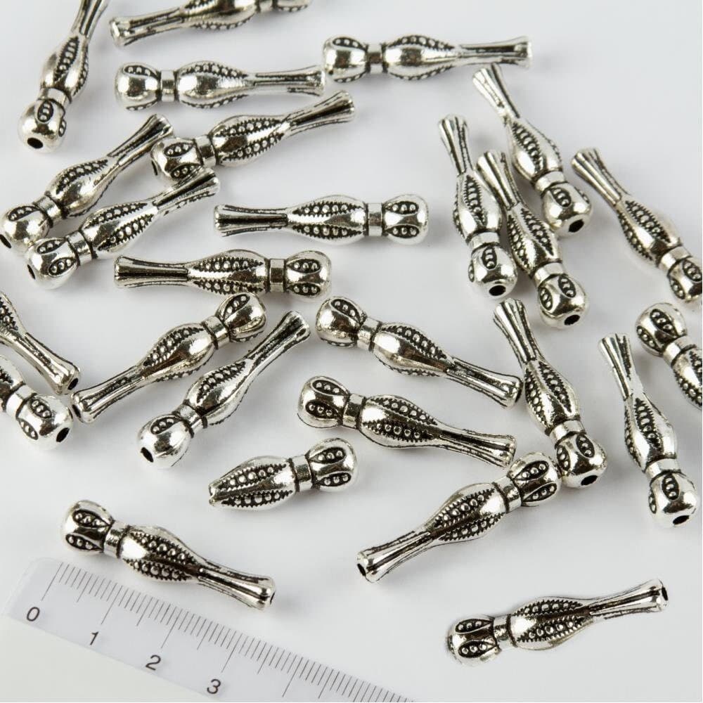 Metal Alloy Prayer Bead Imam, Rosary Making Accessory - image 3