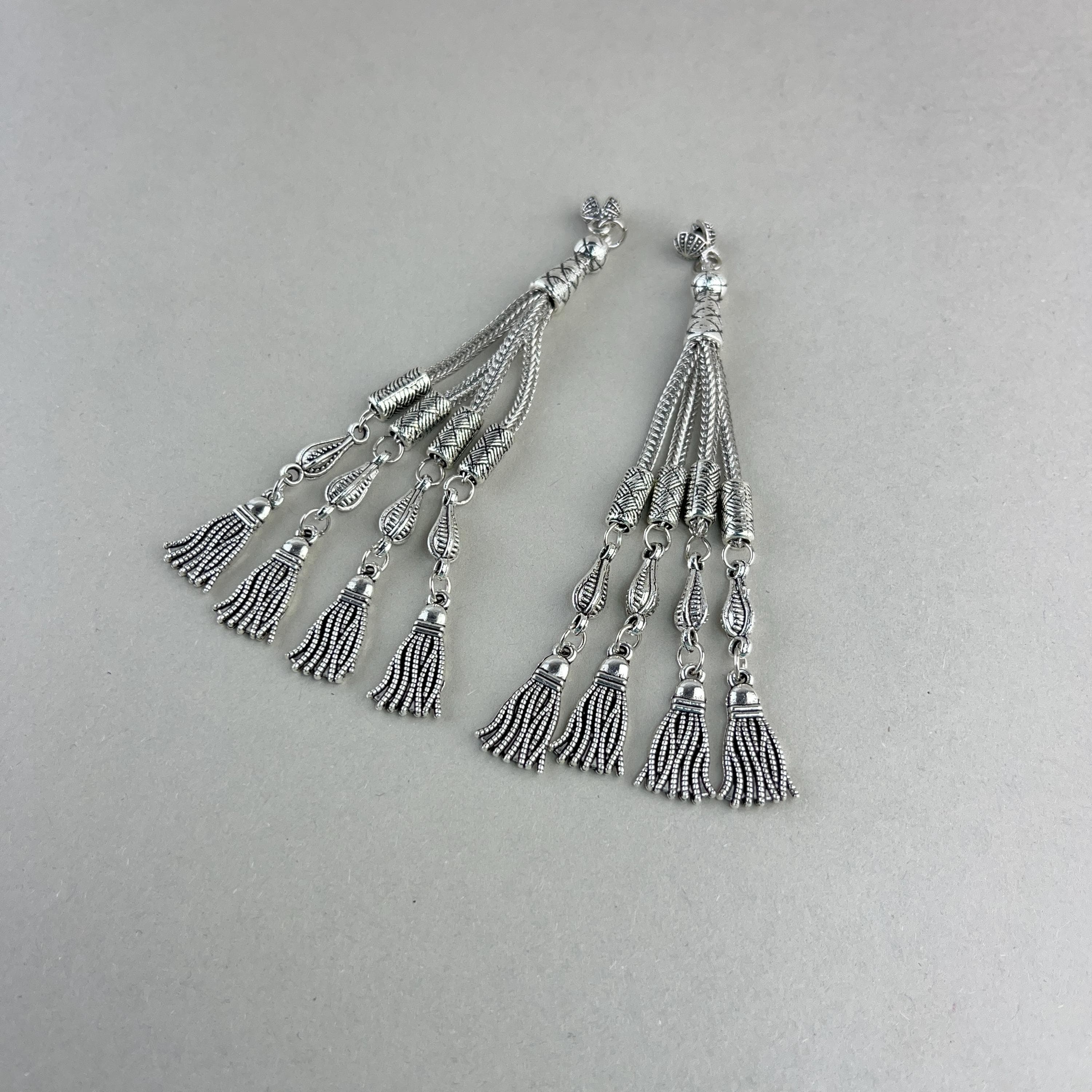 Turkish Tulip Rosary Tassel: Metal Prayer Beads Accessory - image 5