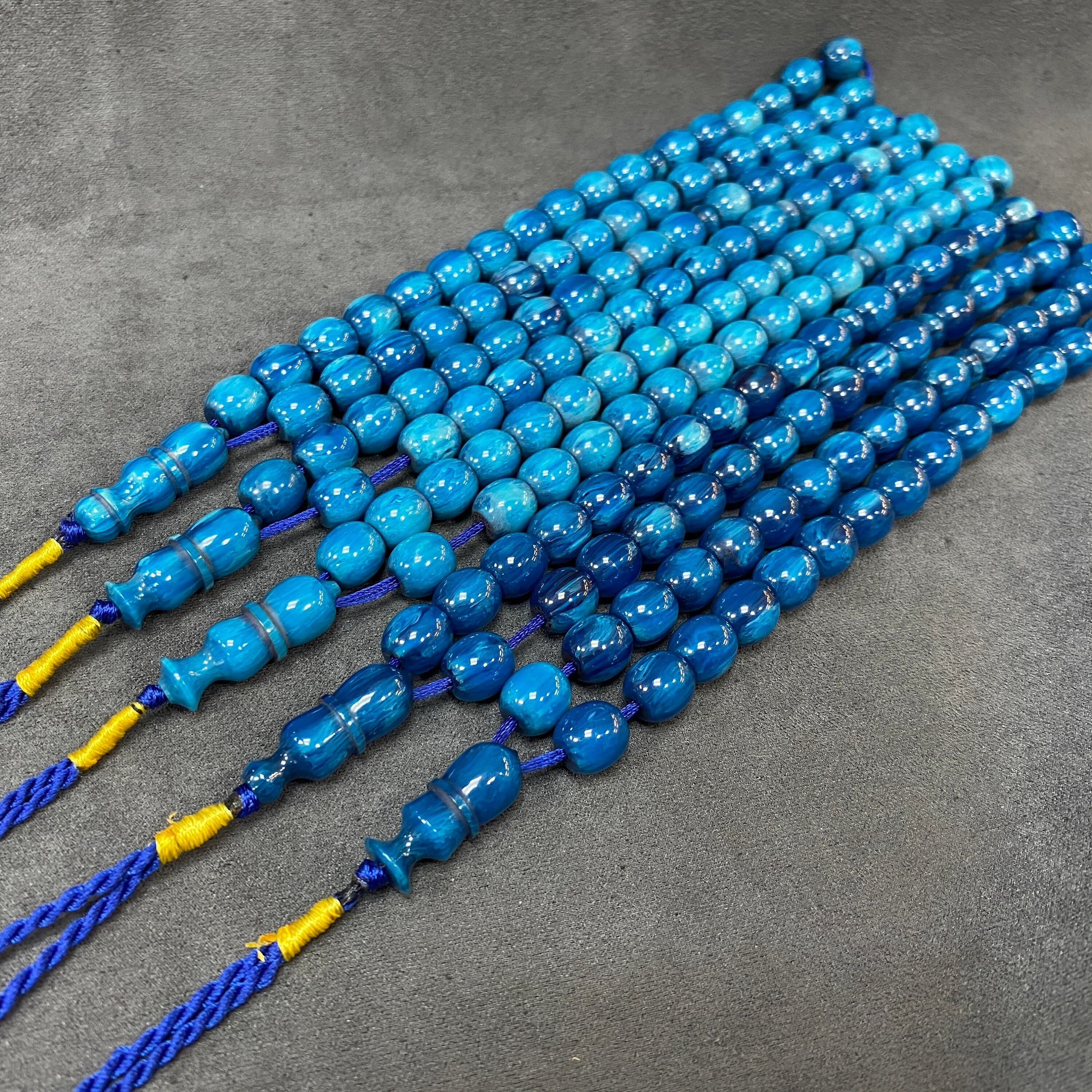 blue misbaha