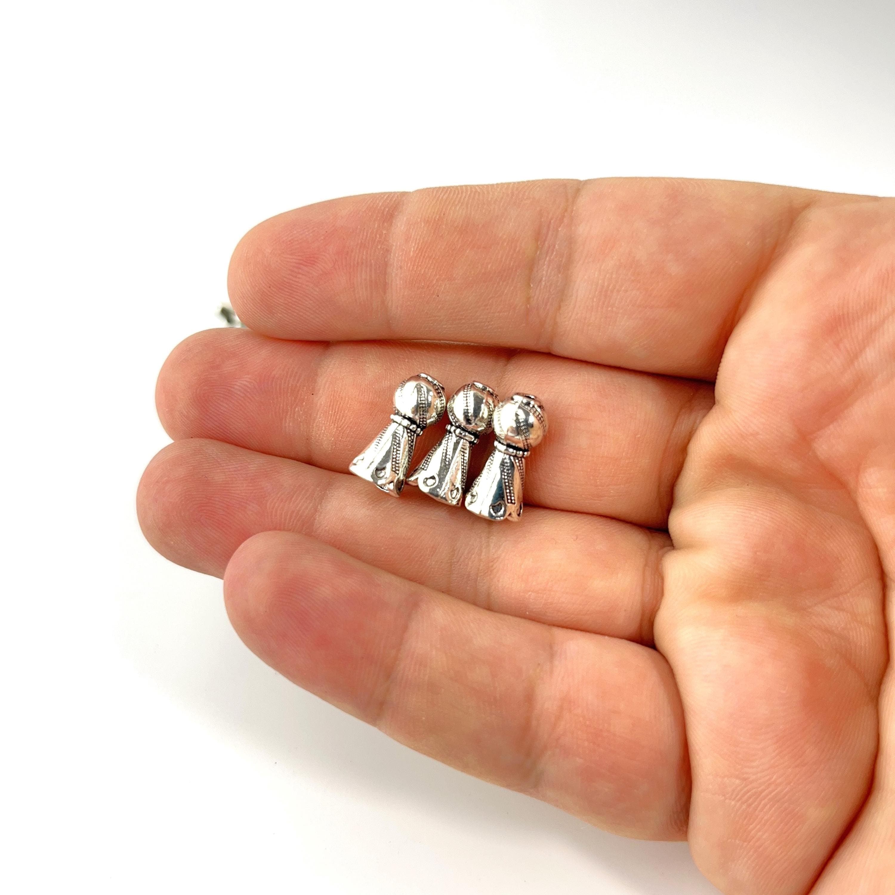 Medium Rosary Cone (15x7 MM): Prayer Beads Tassel Accessory - image 4