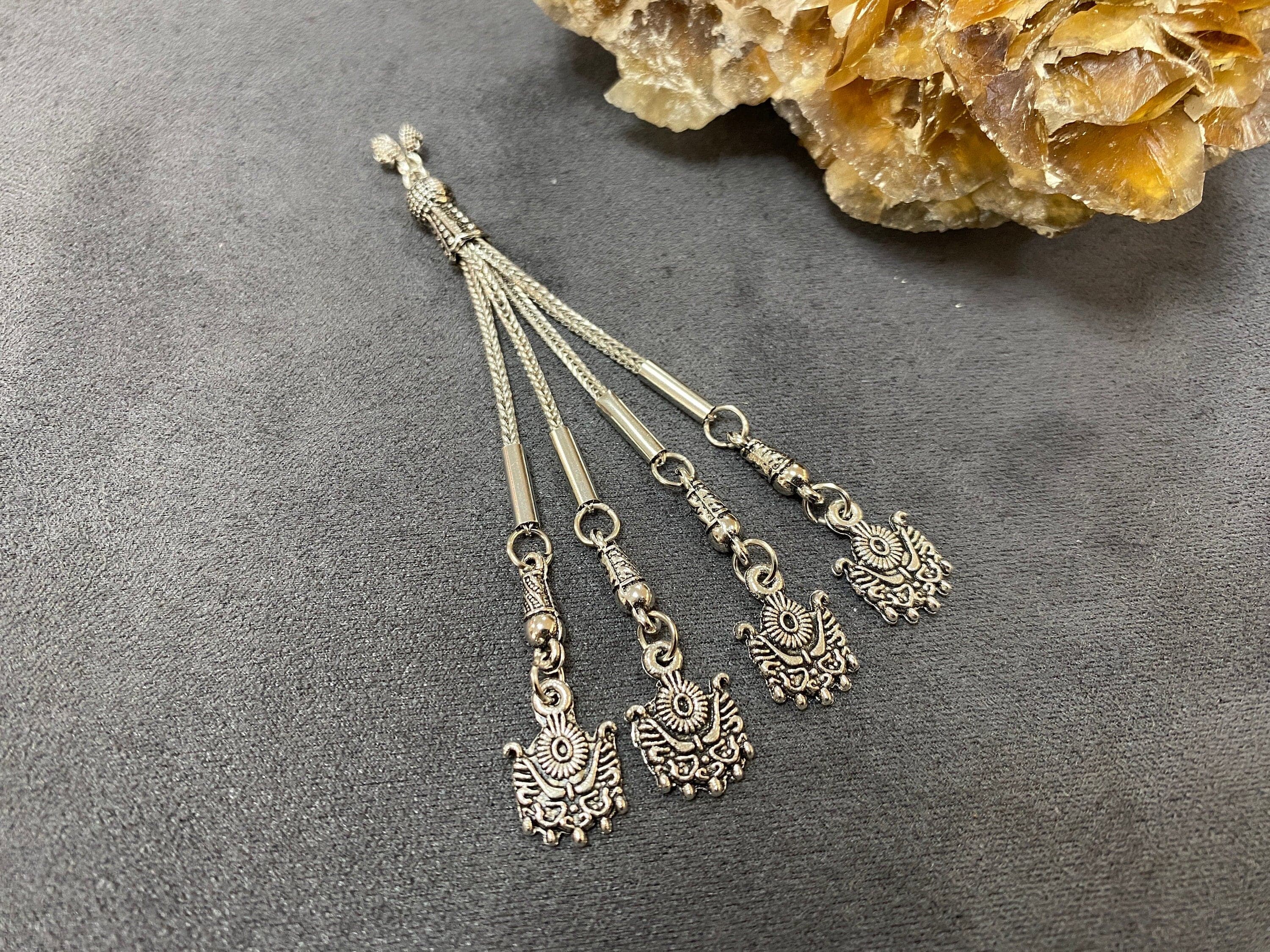 Metal Tasbih Tassel, Rosary Accessory