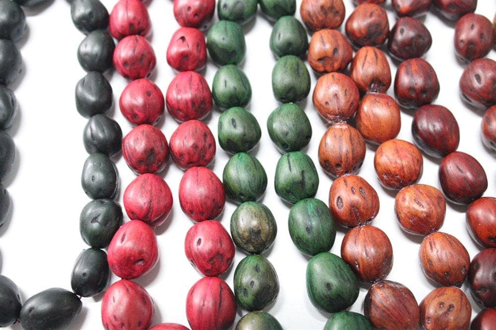 17 Beads Juniper Seed Islamic Prayer Beads, Muslim Misbaha Rosary, Komboloi - image 4