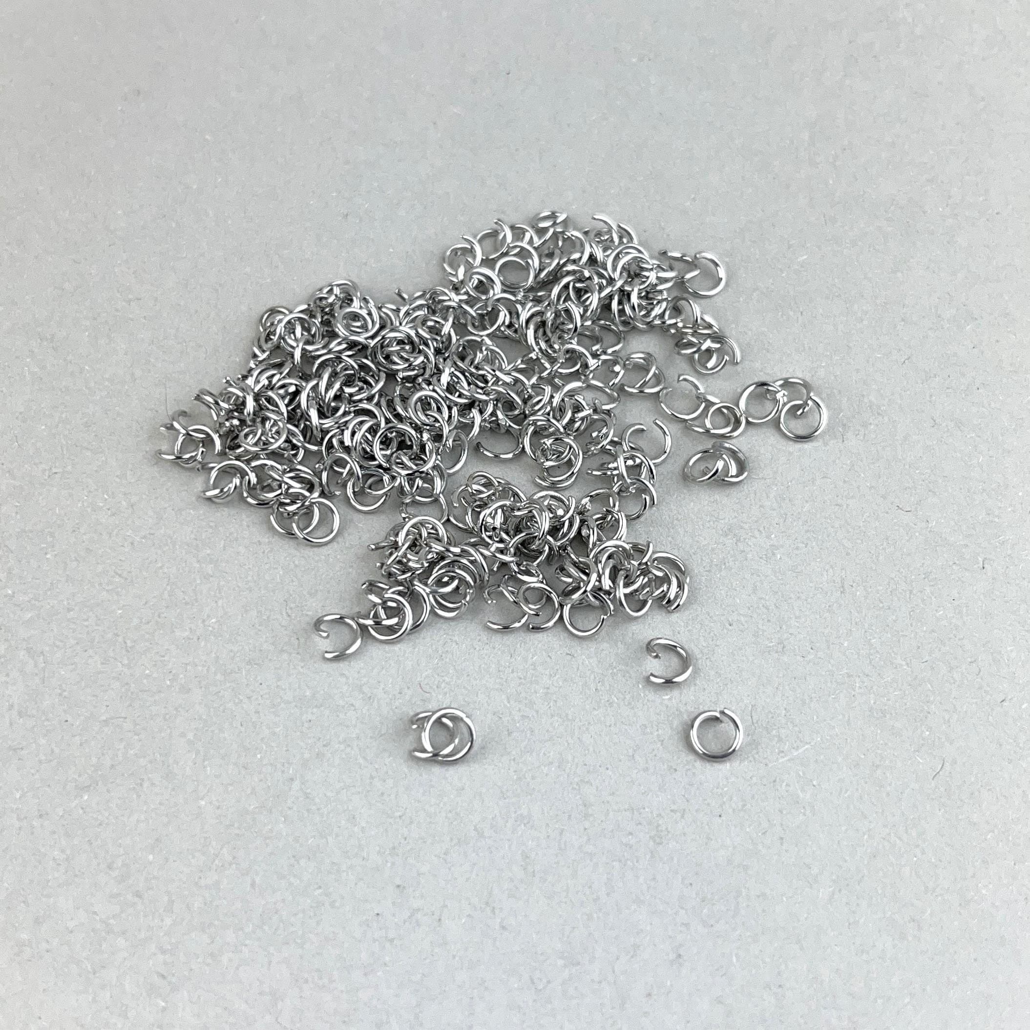 Metal Jump Rings 5mm: Jewelry & Tassel Making Supplies