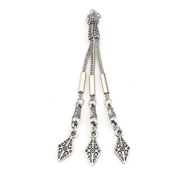 Metal Tasbih Tassel, Rosary Accessory, Misbaha Design - image 3