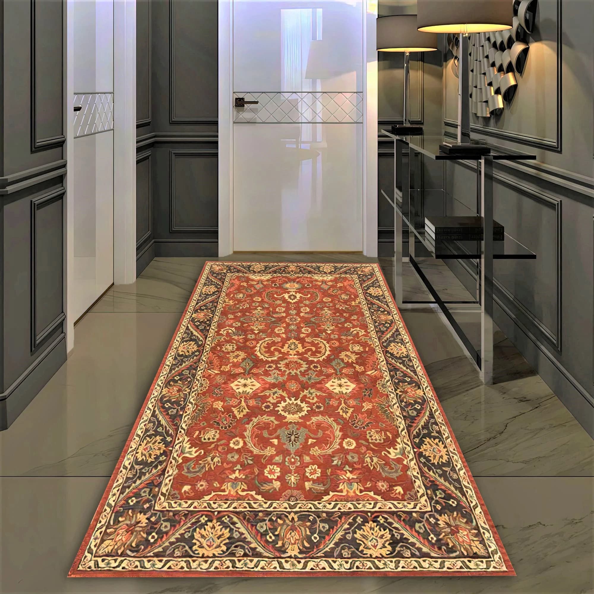 Turkish Rug,Home Decor Turkish Home Decor,Office Rug Chenille Cotton Rug,Gift Rug Boho Decor Rug,Vintage Look Baroque Style,Art