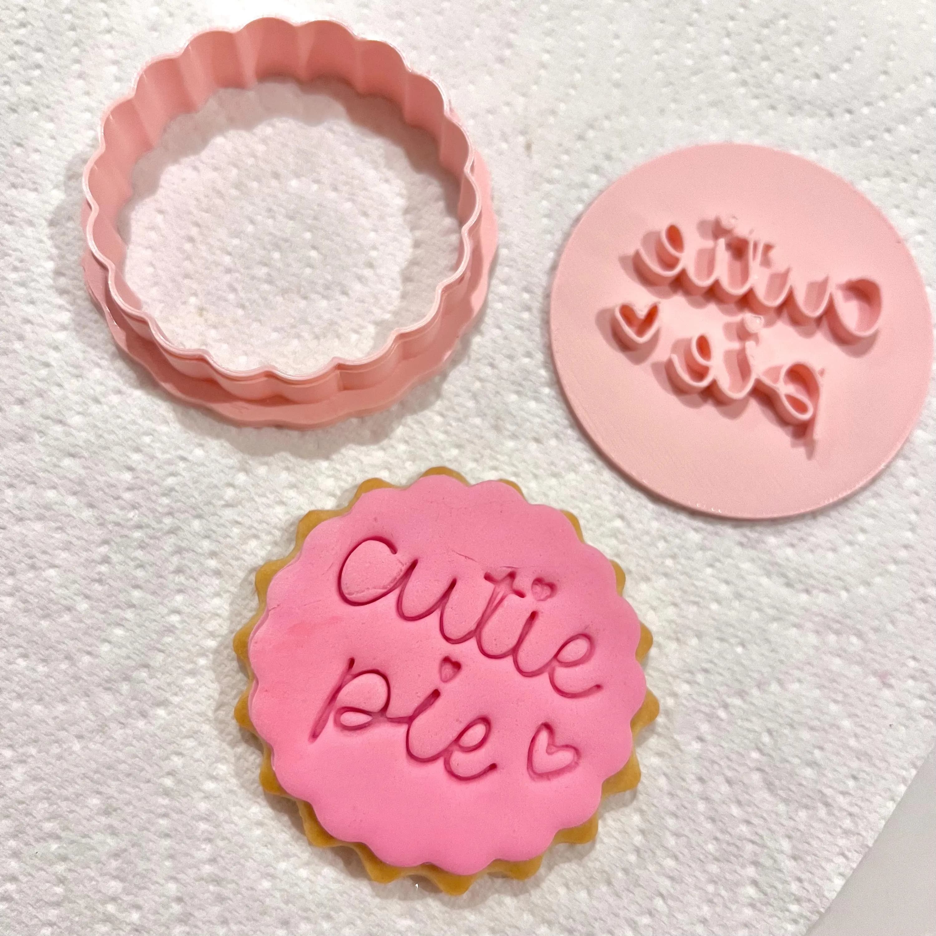 Valentines Day love stamp for fondant biscuit cookie cutter cake cupcake topper decoration baking supplies m and s biscuits m&s biscuits - image 5